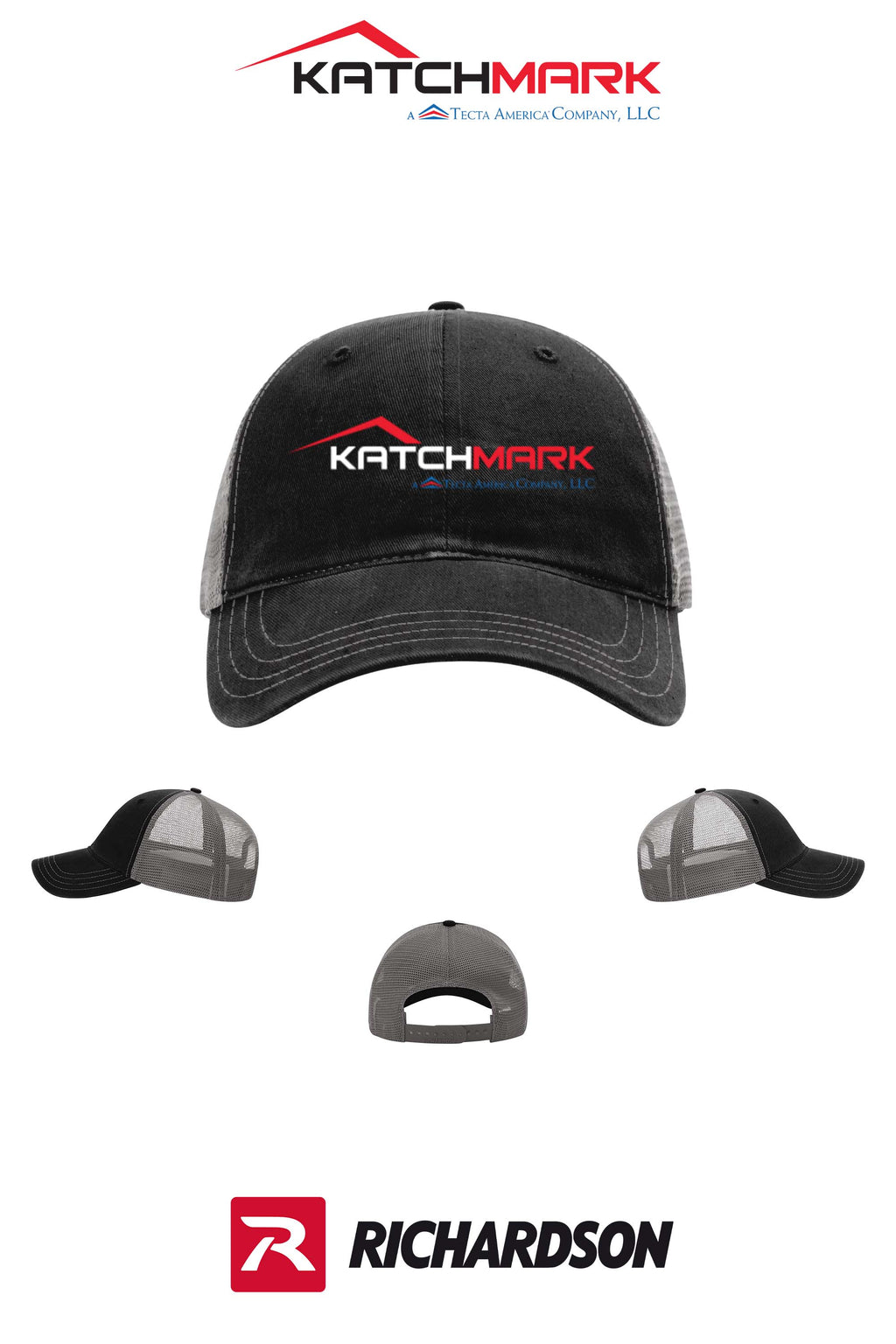Richardson 111 Garment Washed Trucker - Katchmark, A Tecta American Company LLC