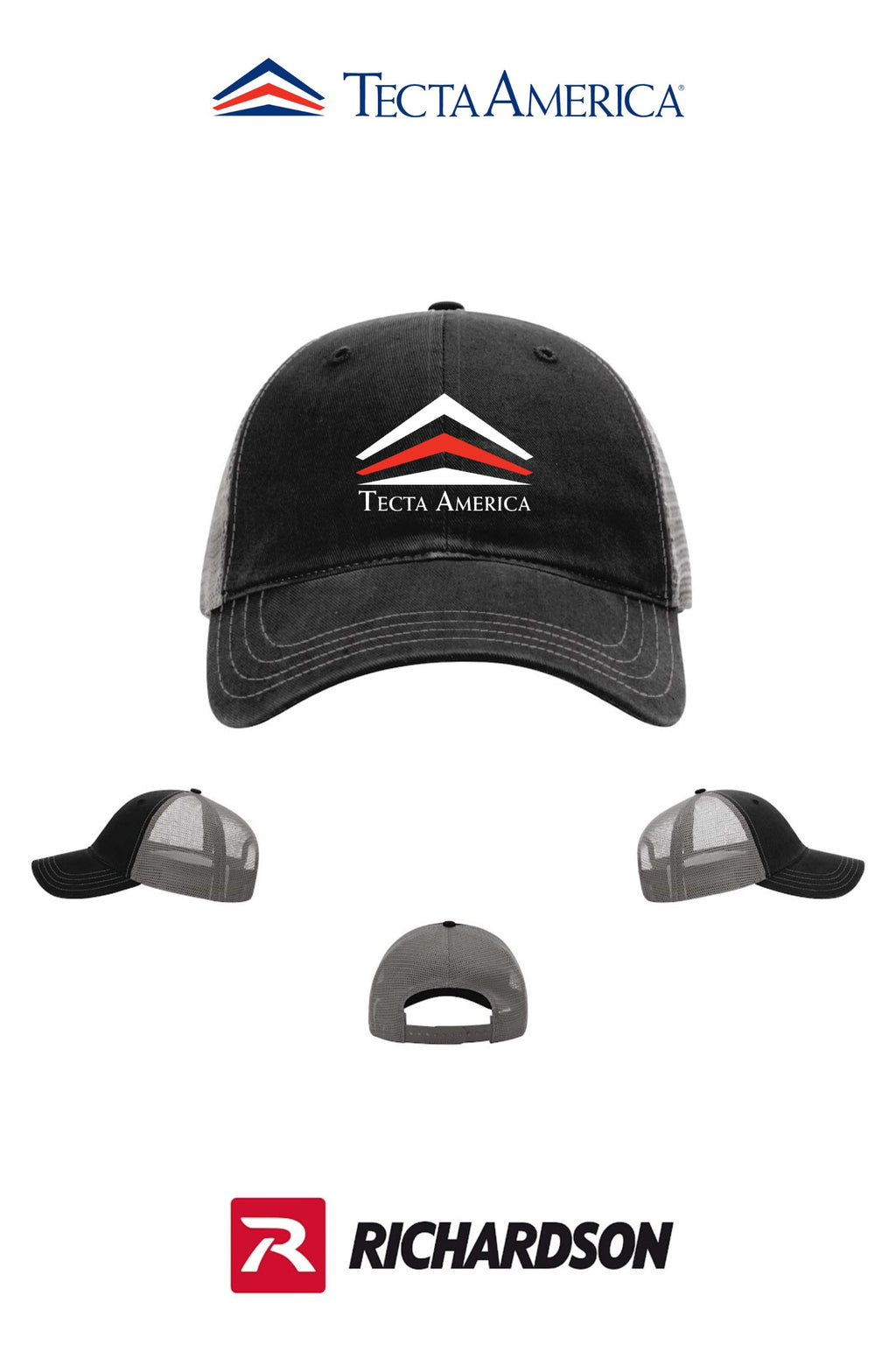 Richardson 111 Garment Washed Trucker - Corporate