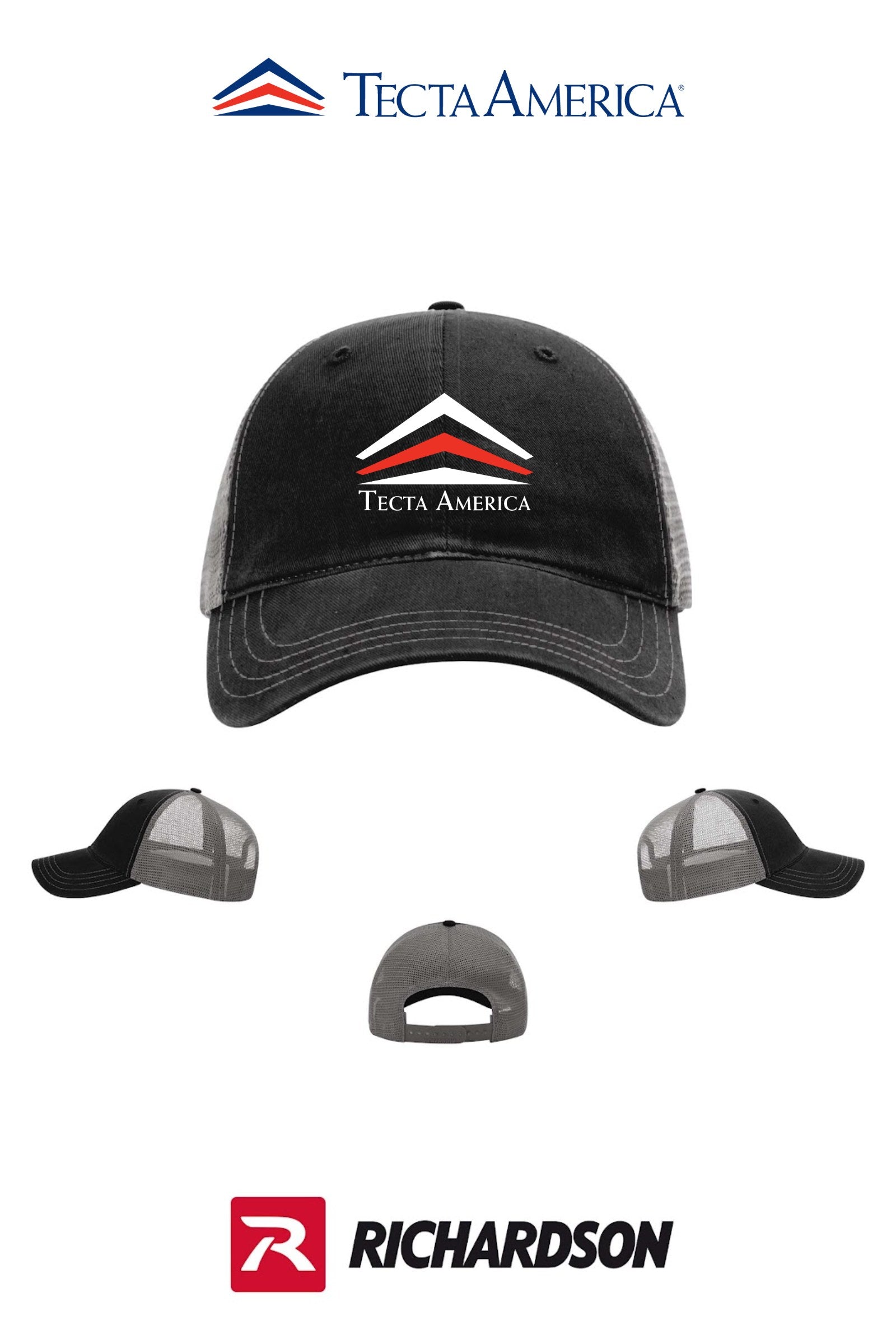 Richardson 111 Garment Washed Trucker - Corporate