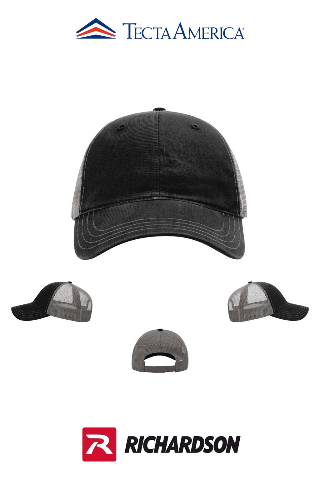 Richardson 111 Garment Washed Trucker