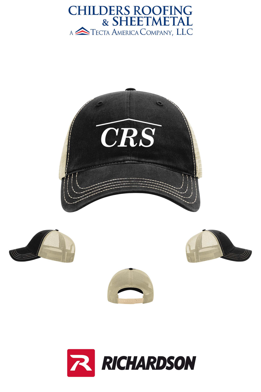 Richardson 111 Garment Washed Trucker - CRS