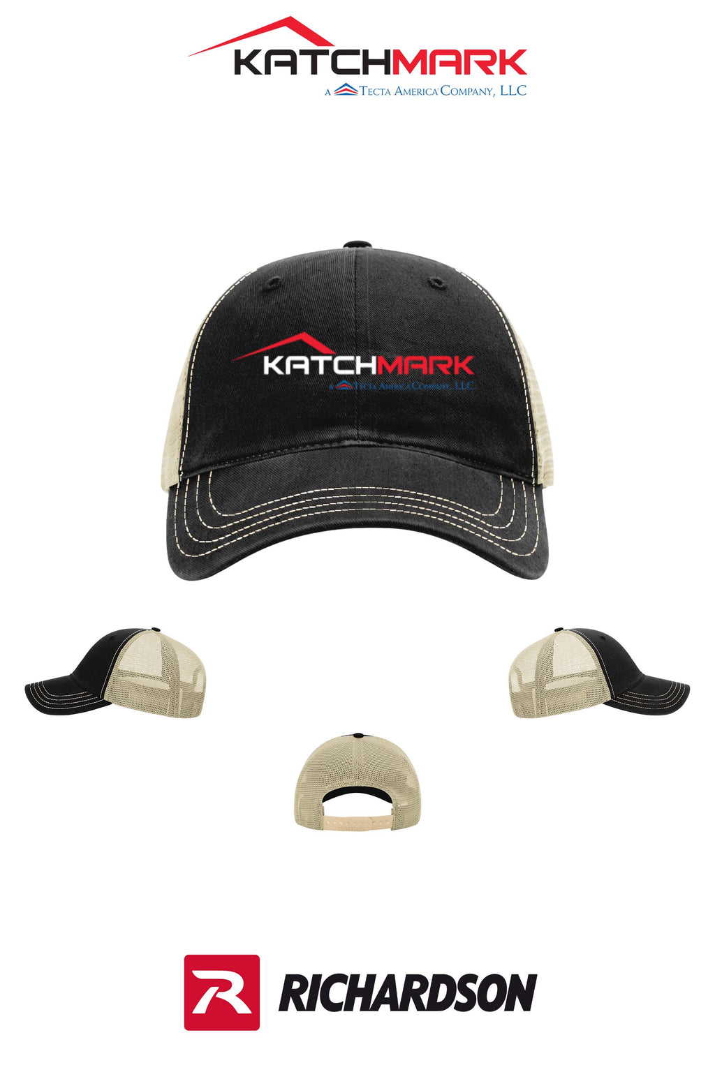 Richardson 111 Garment Washed Trucker - Katchmark, A Tecta American Company LLC