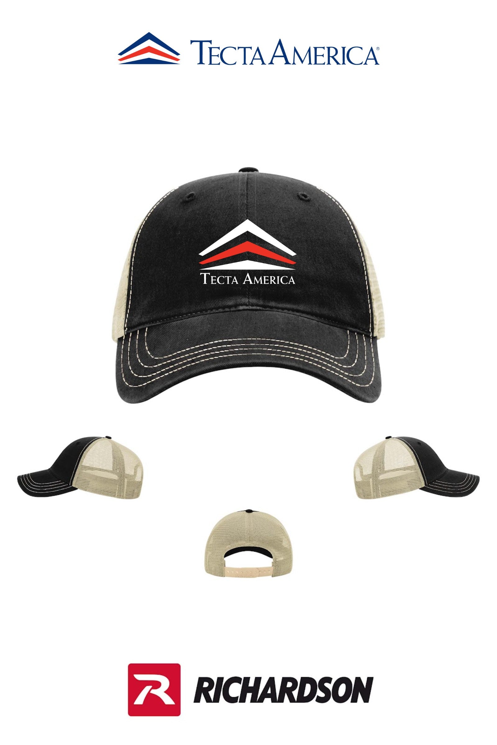 Richardson 111 Garment Washed Trucker - Corporate