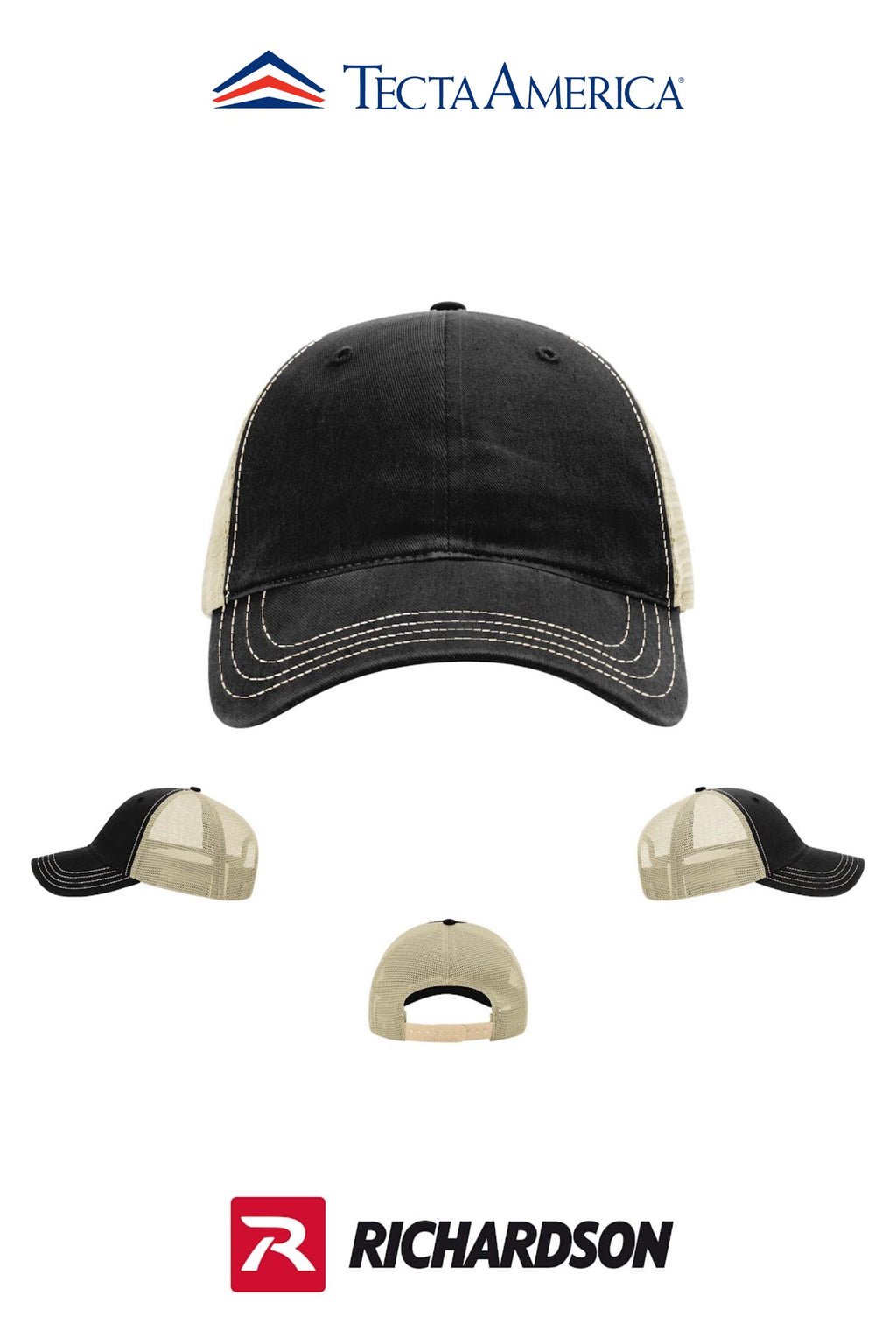 Richardson 111 Garment Washed Trucker