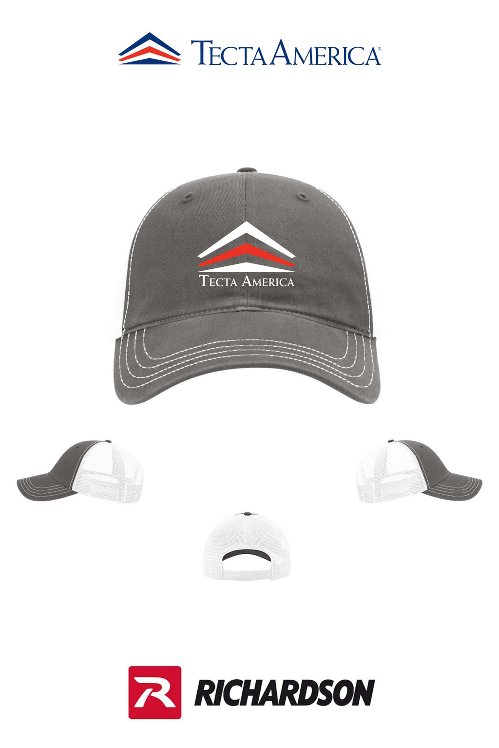 Richardson 111 Garment Washed Trucker - Corporate