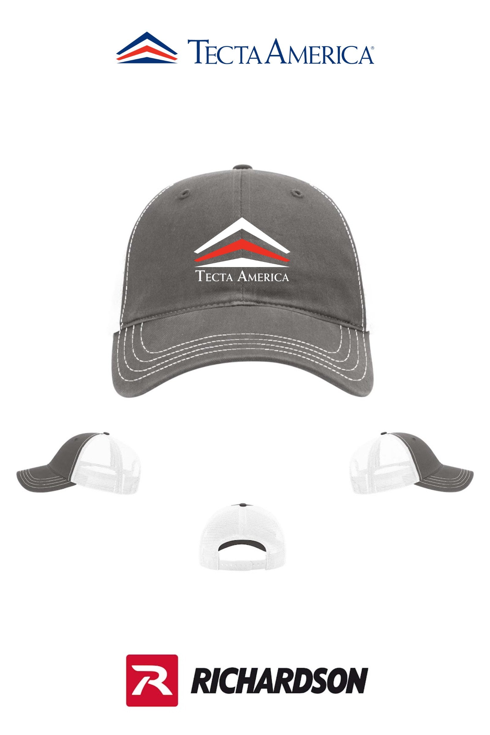 Richardson 111 Garment Washed Trucker - Corporate