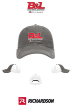 Richardson 111 Garment Washed Trucker - B&L Sheet Metal & Roofing