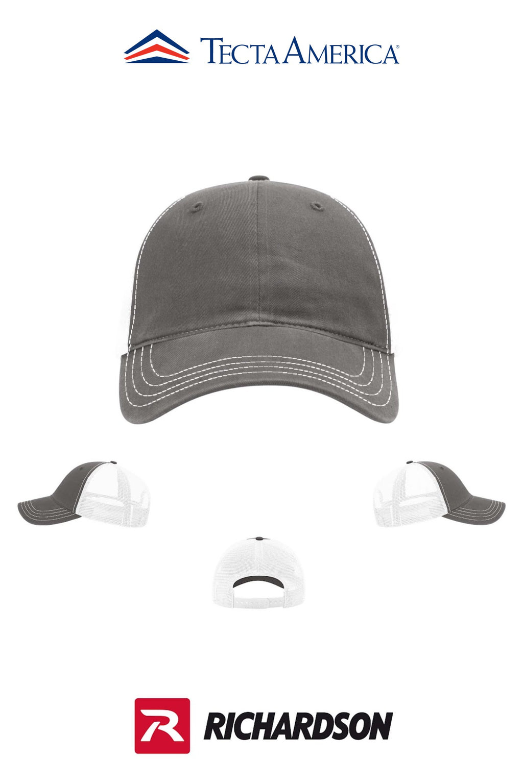 Richardson 111 Garment Washed Trucker