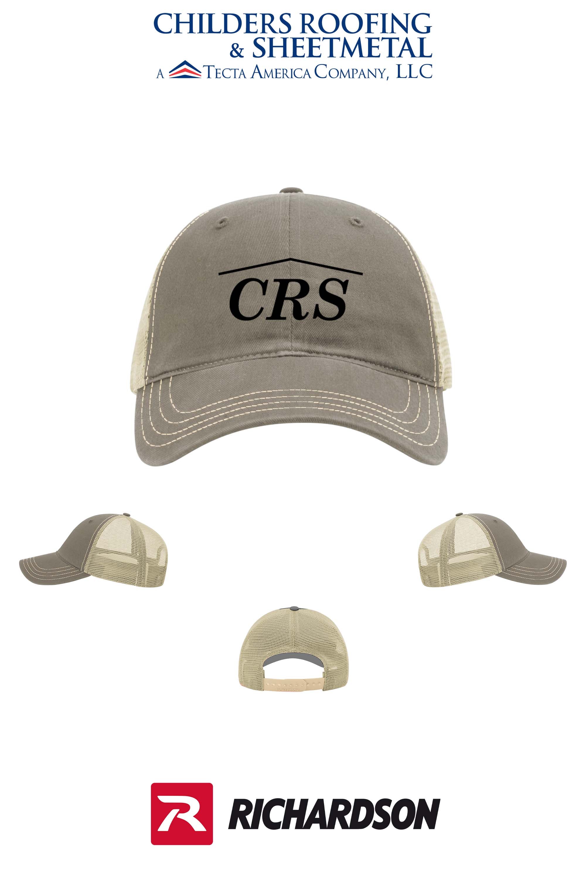 Richardson 111 Garment Washed Trucker - CRS