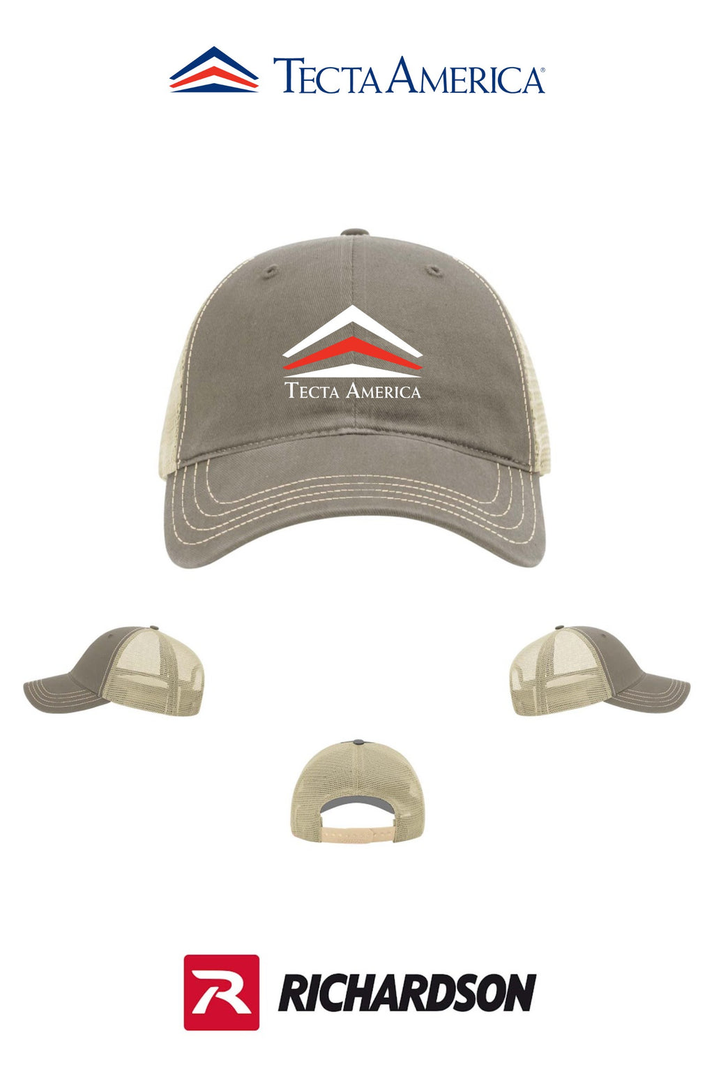 Richardson 111 Garment Washed Trucker - Corporate