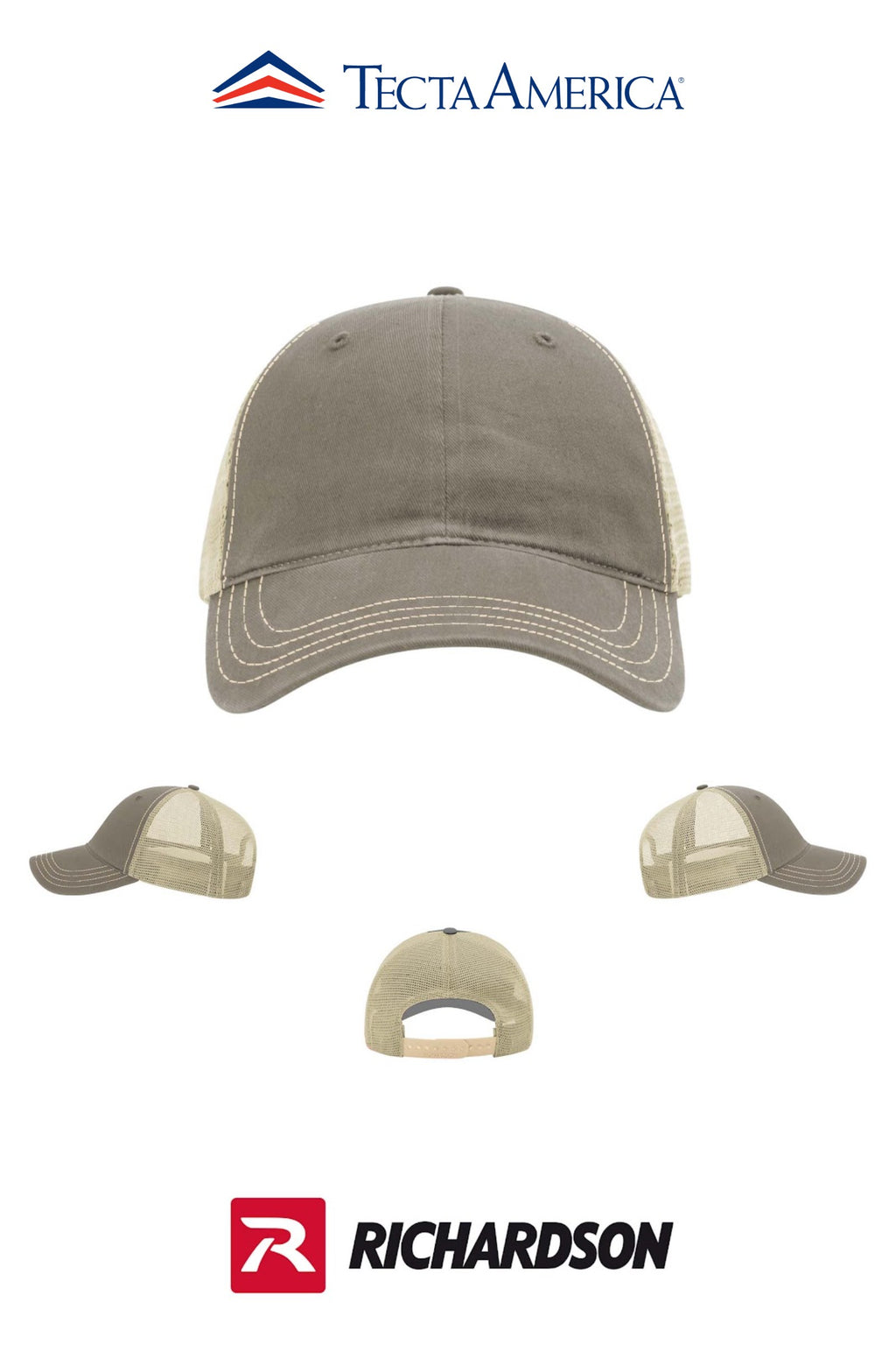 Richardson 111 Garment Washed Trucker