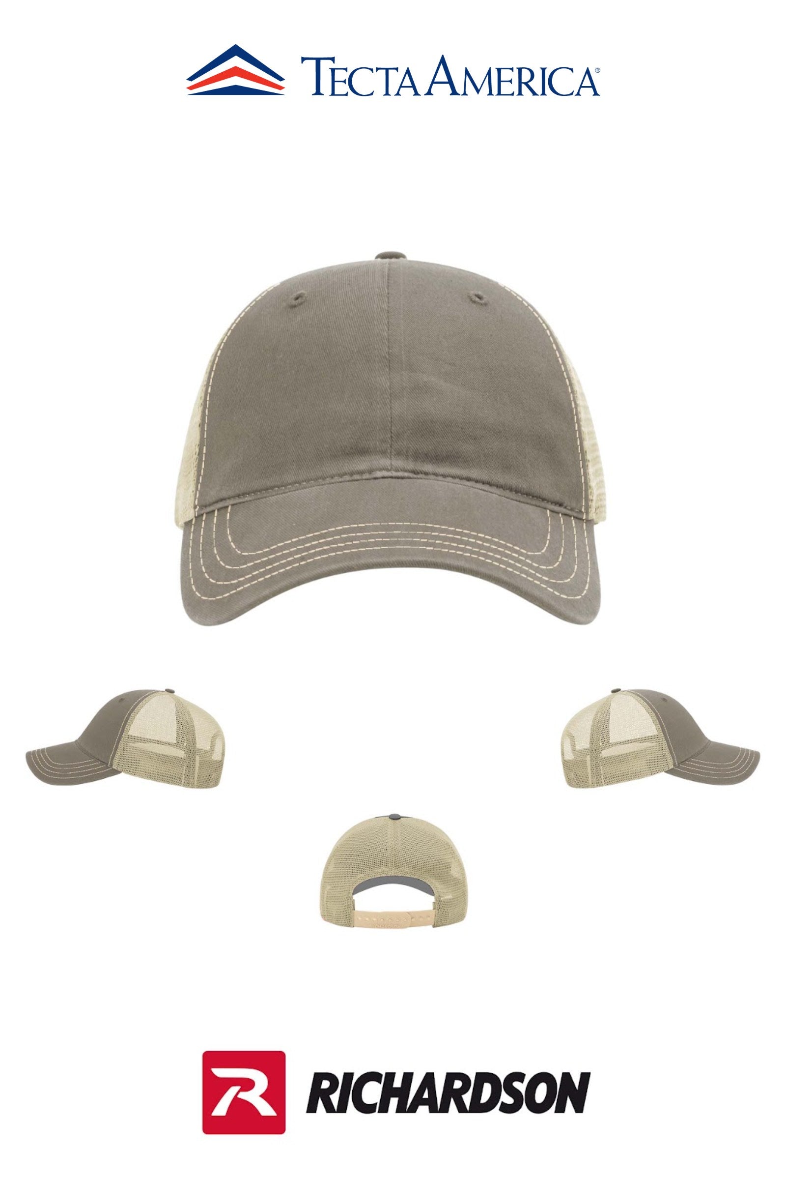 Richardson 111 Garment Washed Trucker