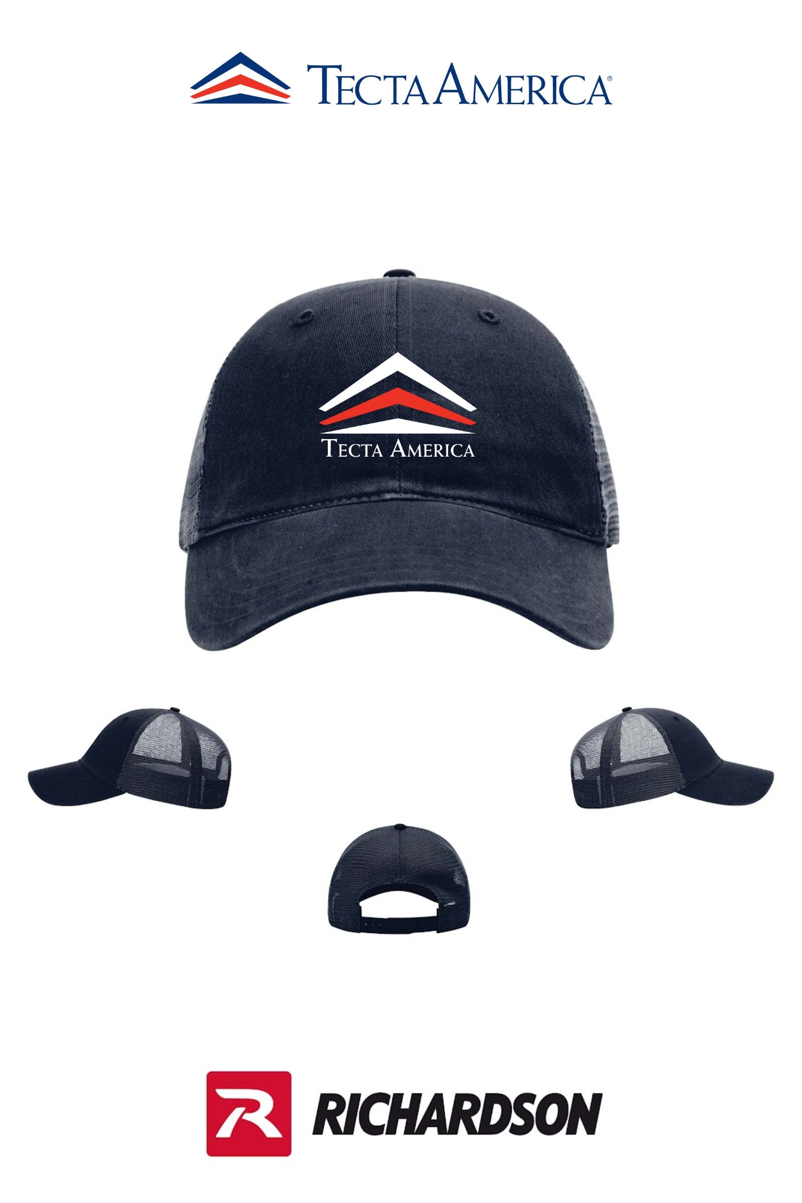 Richardson 111 Garment Washed Trucker - Corporate