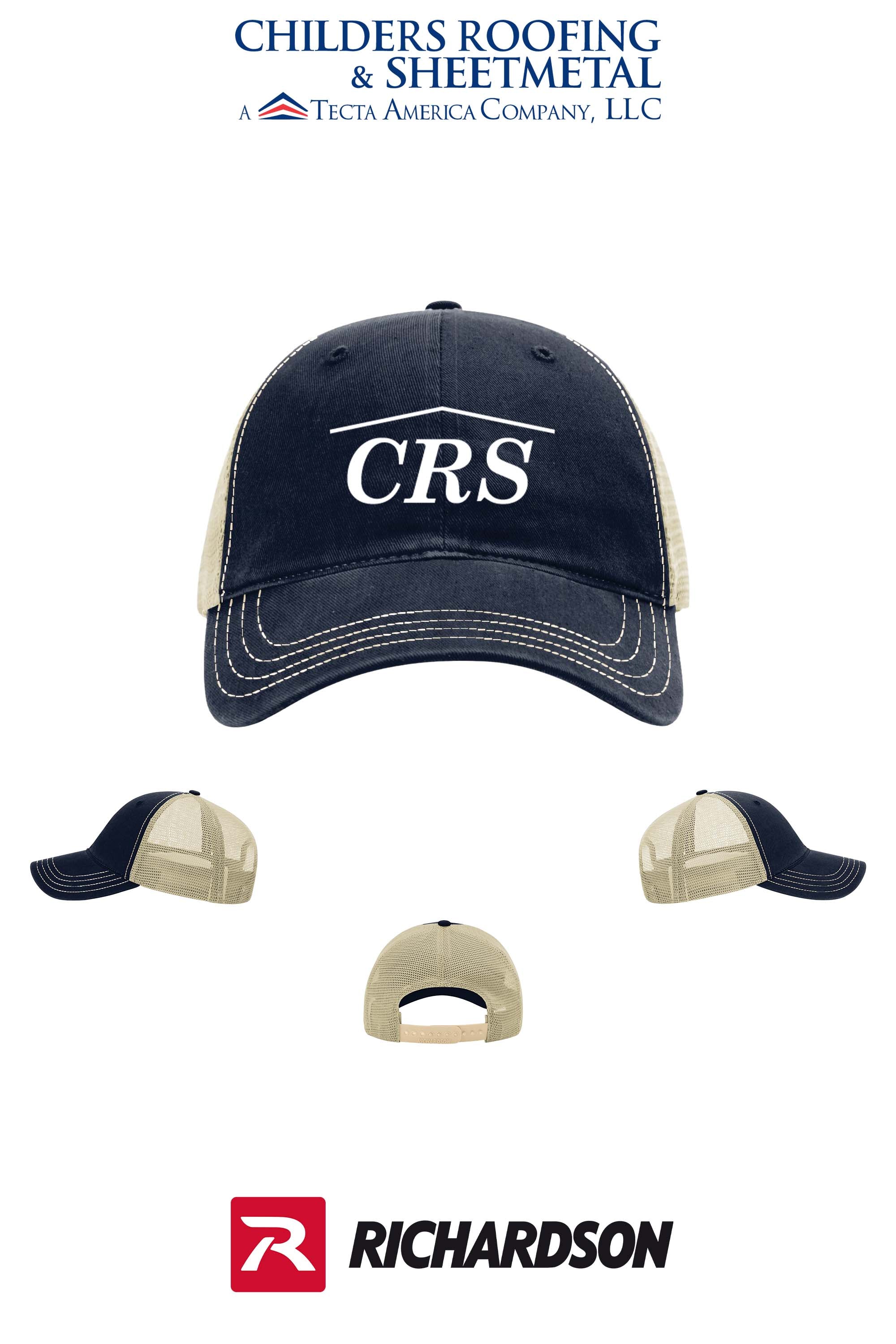 Richardson 111 Garment Washed Trucker - CRS