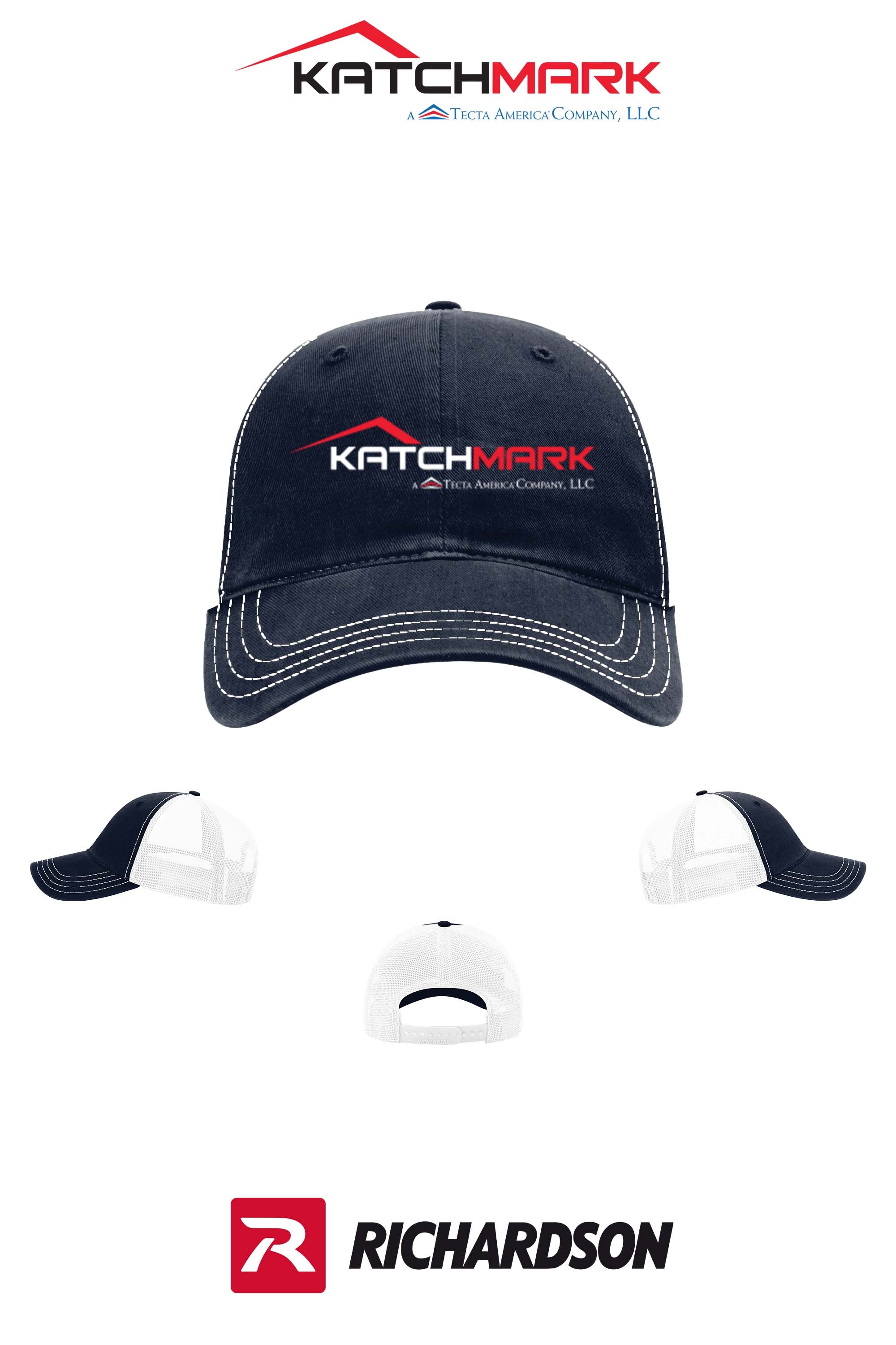 Richardson 111 Garment Washed Trucker - Katchmark, A Tecta American Company LLC