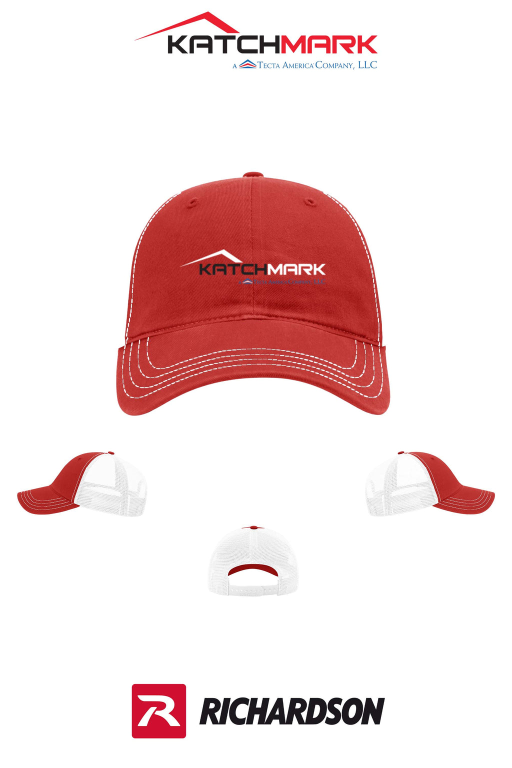 Richardson 111 Garment Washed Trucker - Katchmark, A Tecta American Company LLC