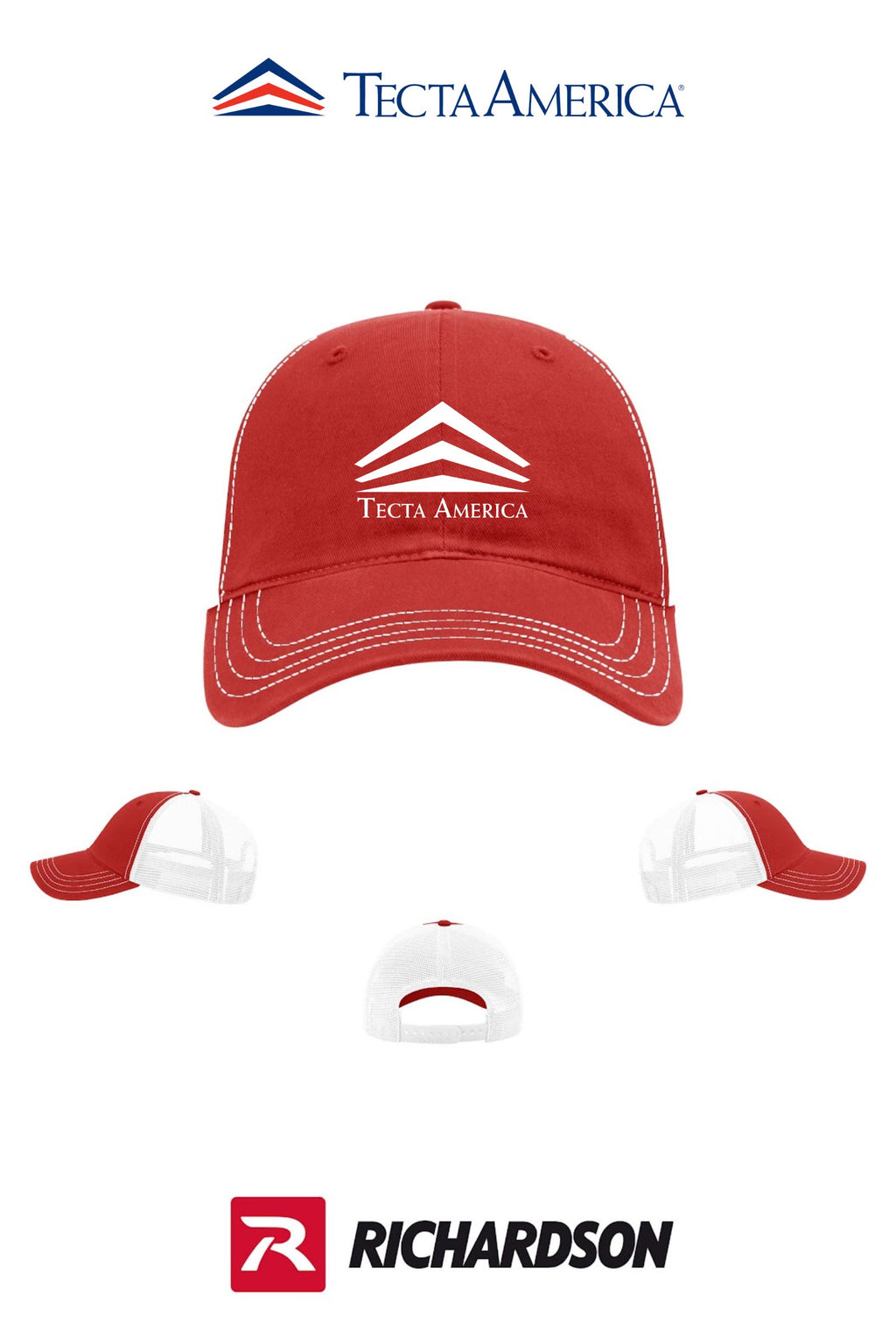 Richardson 111 Garment Washed Trucker - Corporate