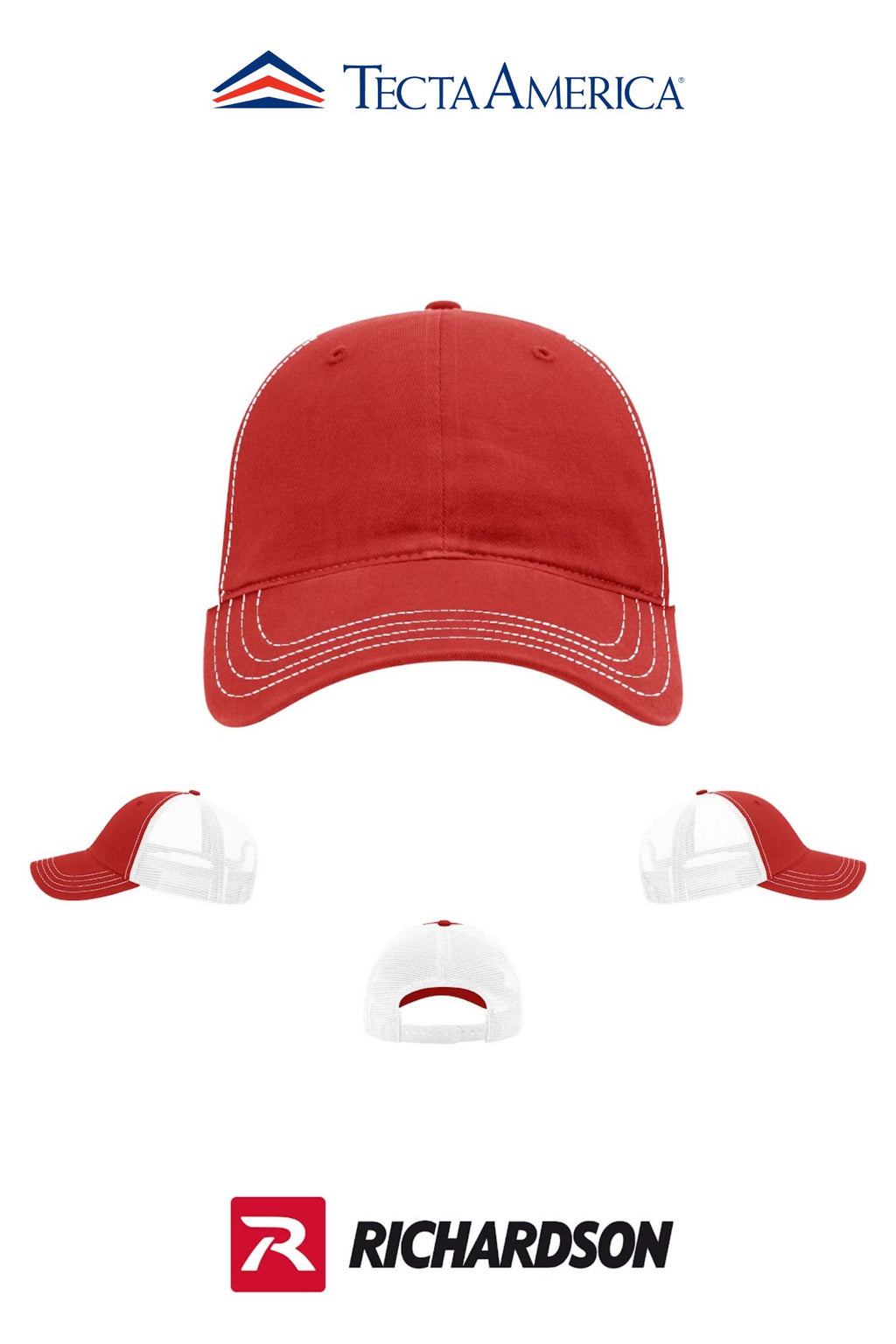 Richardson 111 Garment Washed Trucker