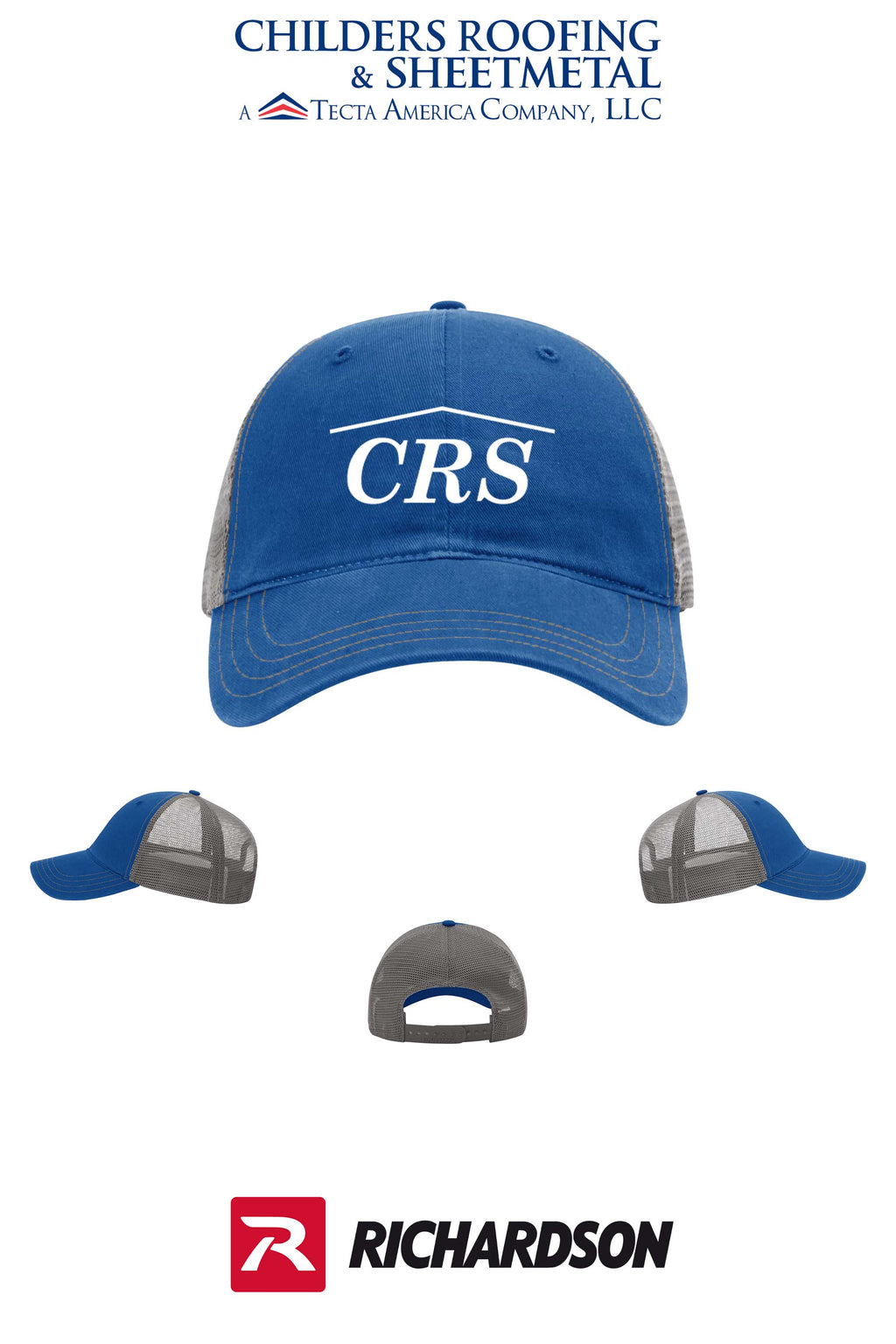 Richardson 111 Garment Washed Trucker - CRS