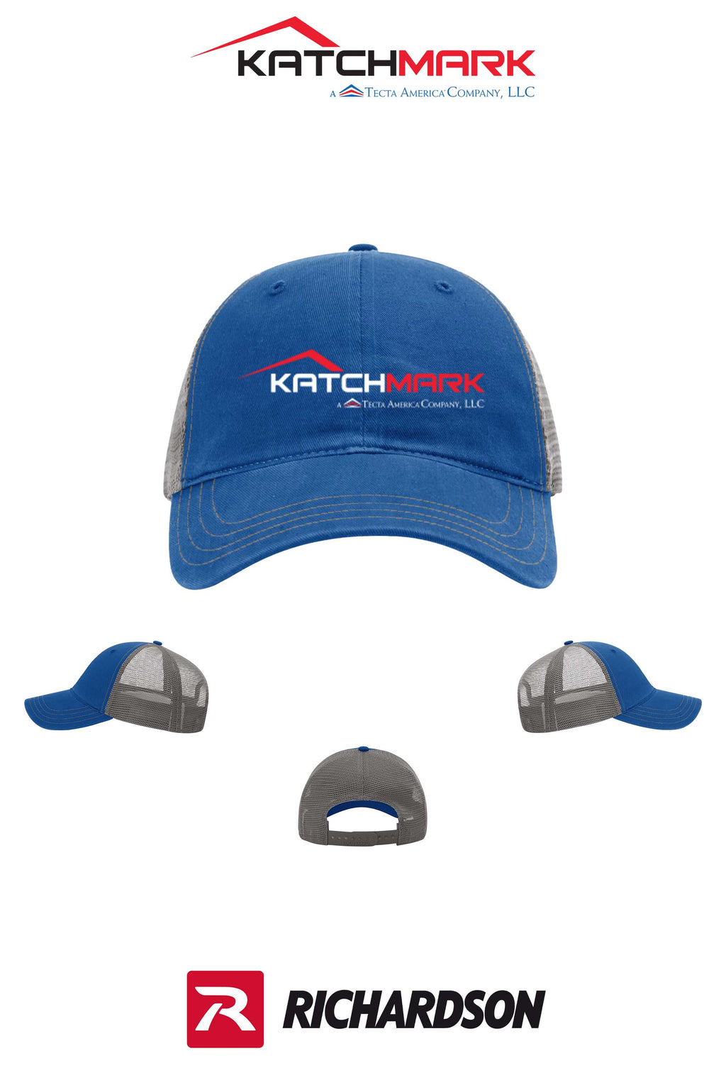 Richardson 111 Garment Washed Trucker - Katchmark, A Tecta American Company LLC