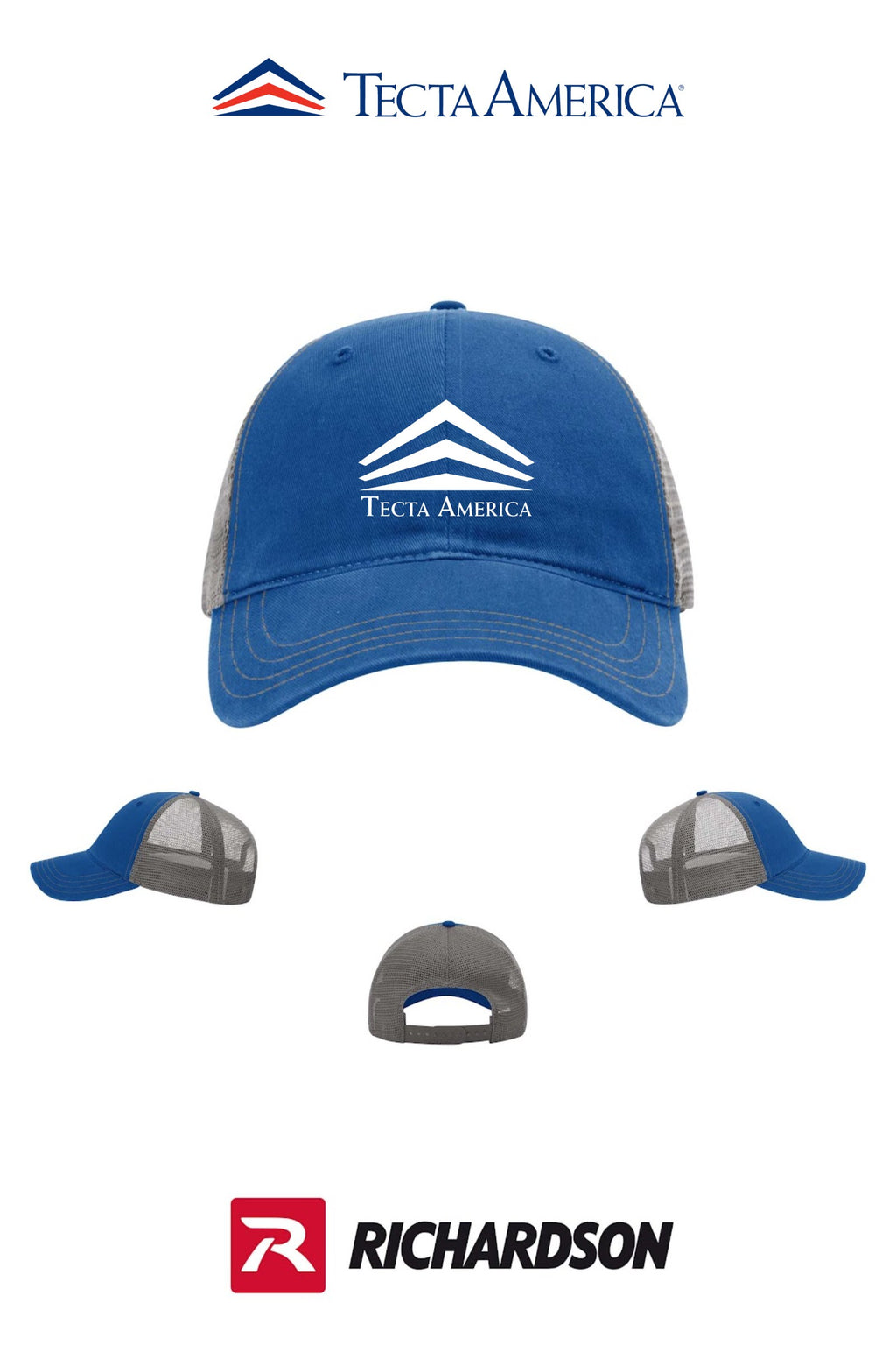 Richardson 111 Garment Washed Trucker - Corporate