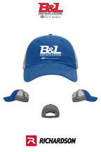Richardson 111 Garment Washed Trucker - B&L Sheet Metal & Roofing