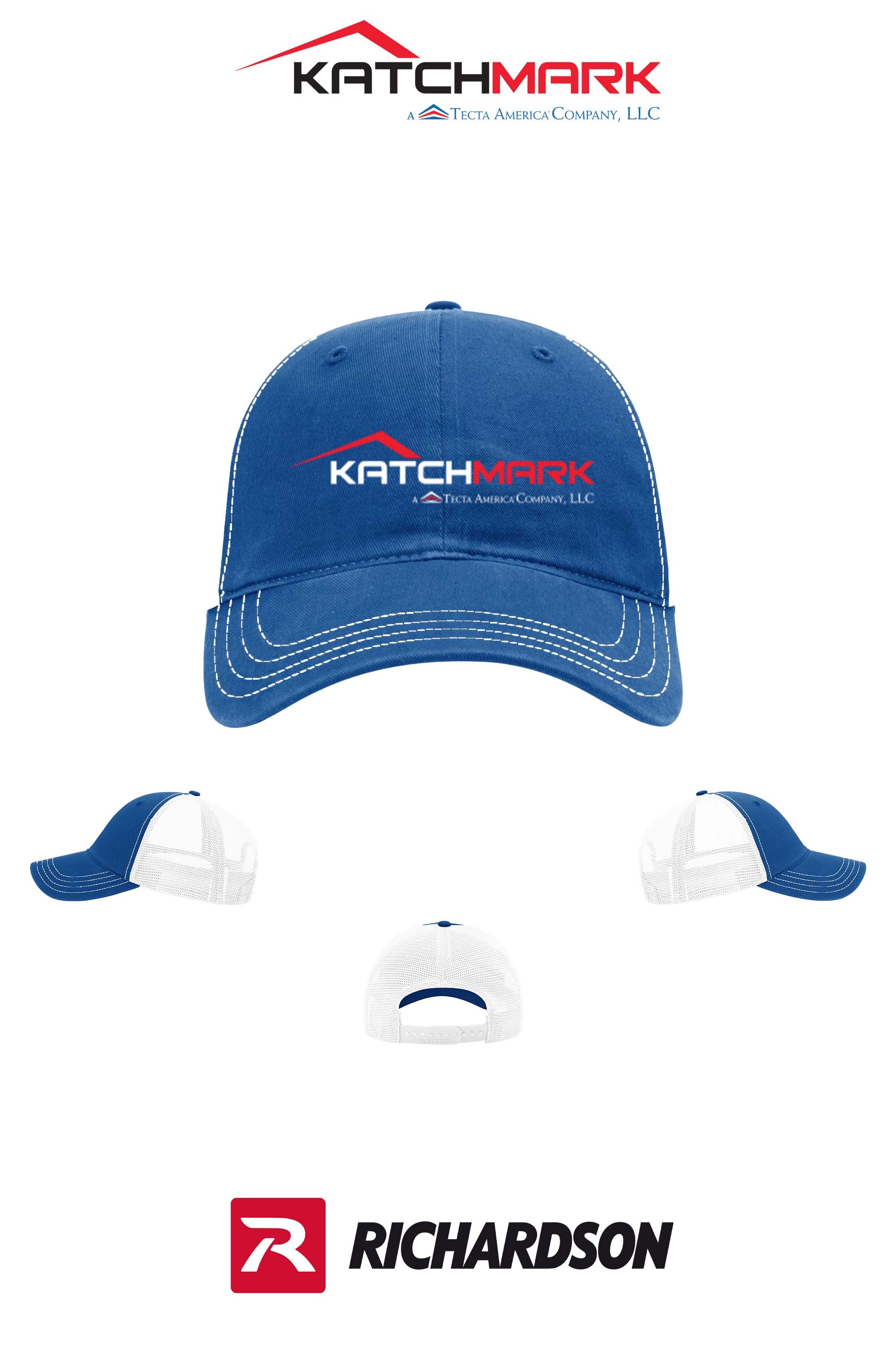 Richardson 111 Garment Washed Trucker - Katchmark, A Tecta American Company LLC