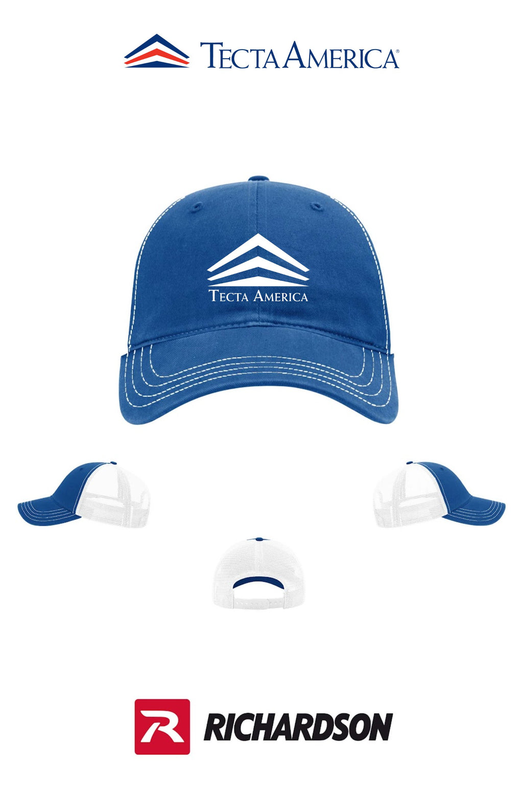 Richardson 111 Garment Washed Trucker - Corporate