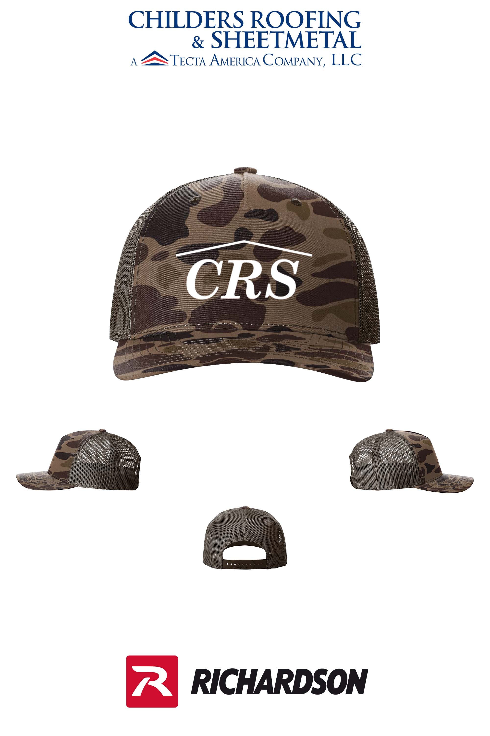 Richardson 112PFP Printed Five-Panel Trucker - CRS