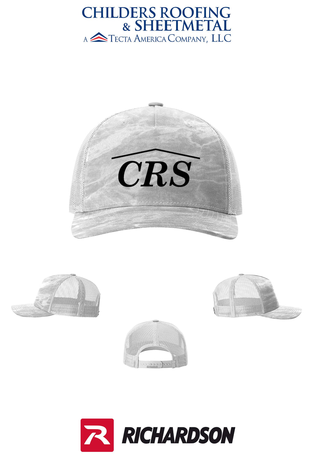 Richardson 112PFP Printed Five-Panel Trucker - CRS