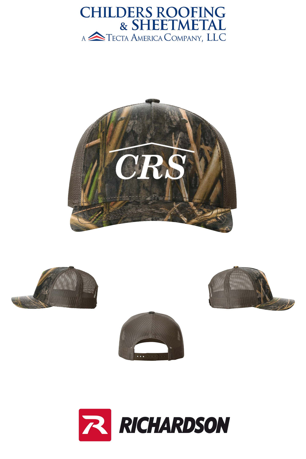 Richardson 112PFP Printed Five-Panel Trucker - CRS
