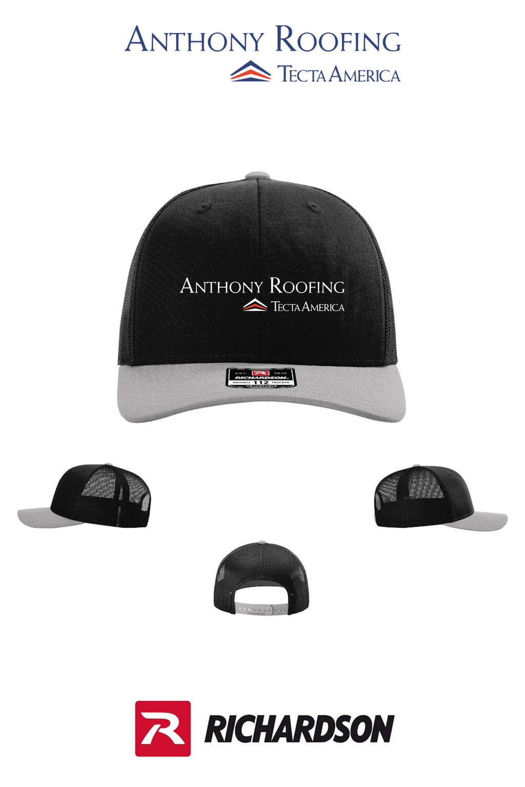 Richardson 112 Trucker Cap - Anthony Roofing