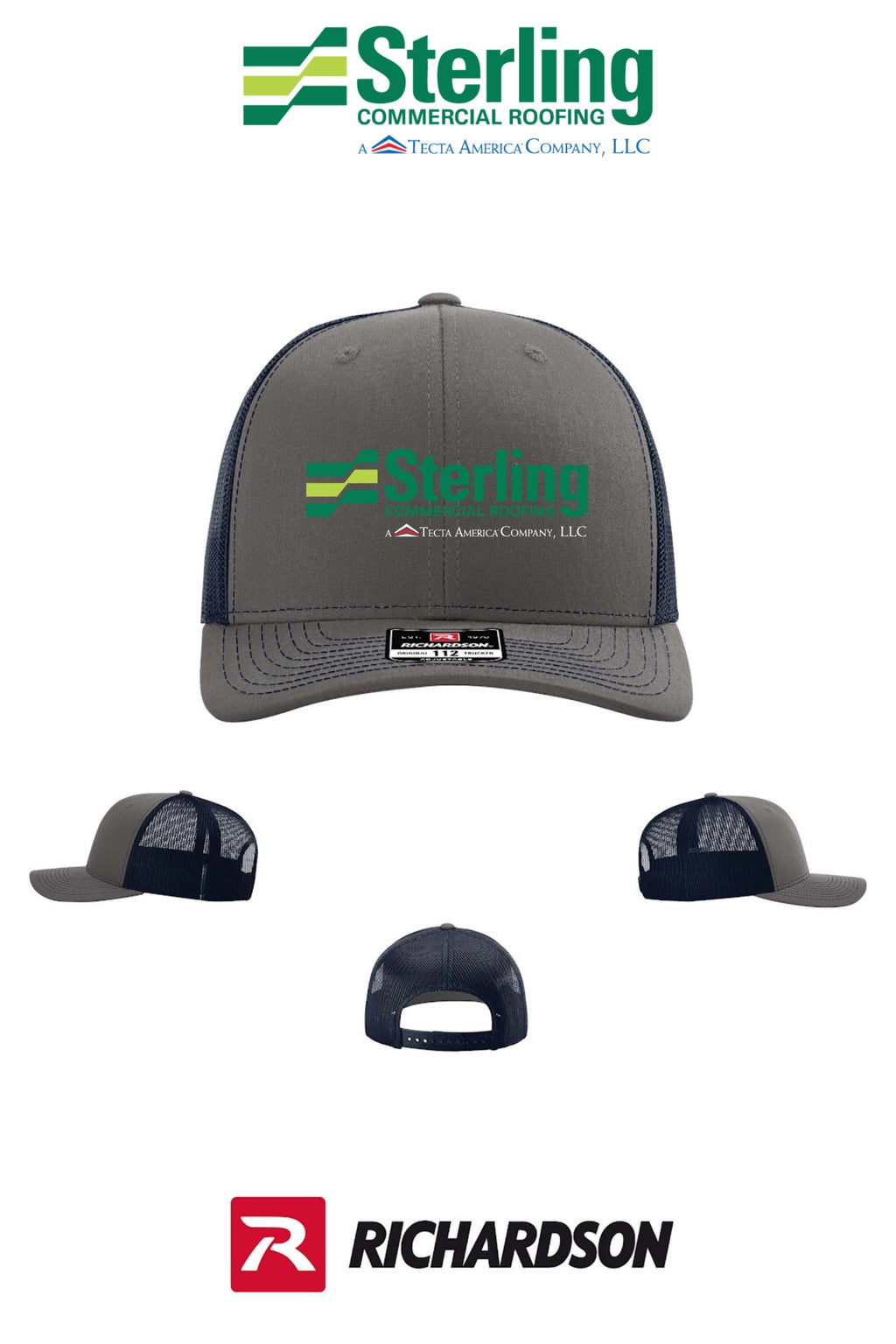 Richardson 112 Trucker Cap - Sterling, A Tecta American Company LLC