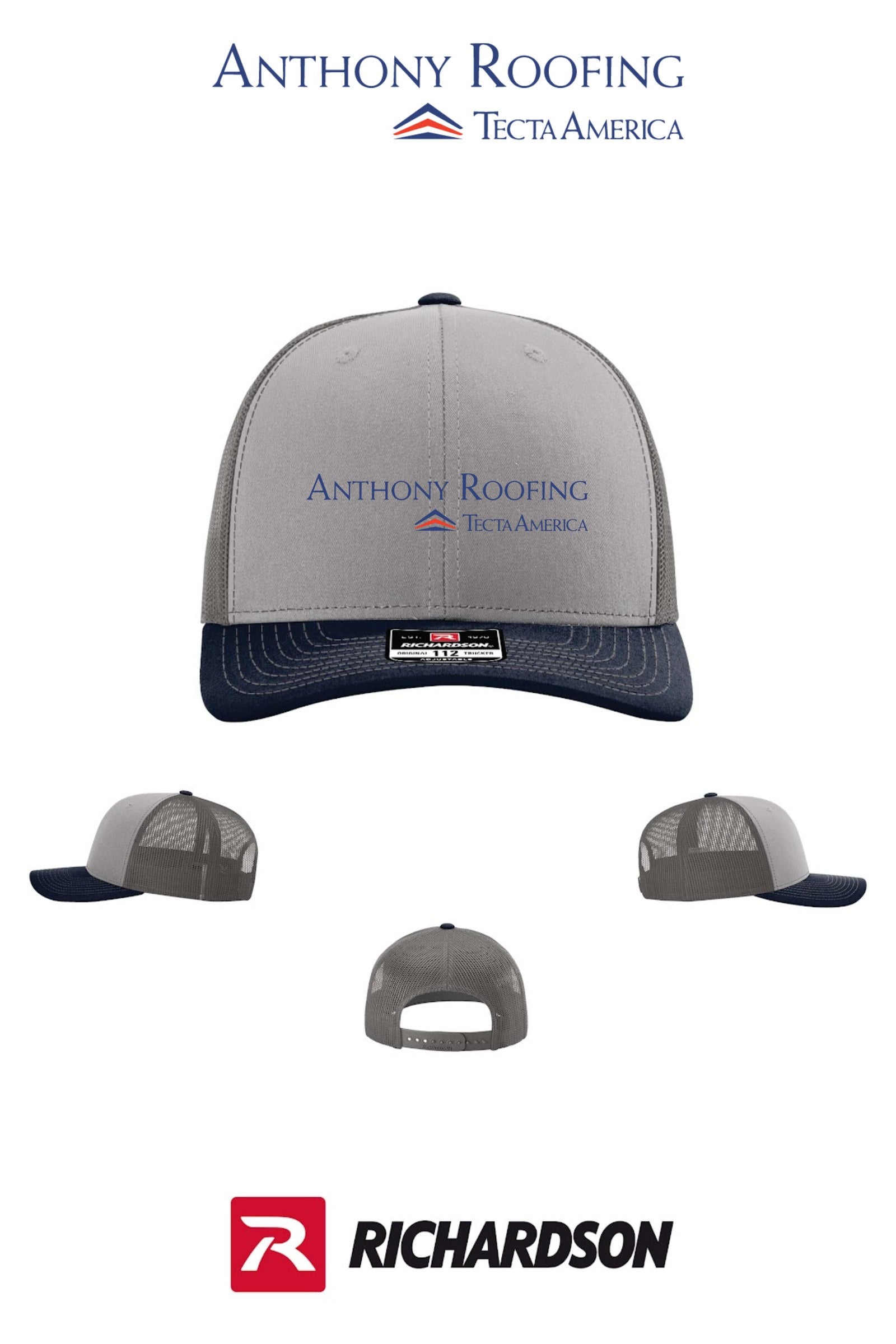Richardson 112 Trucker Cap - Anthony Roofing