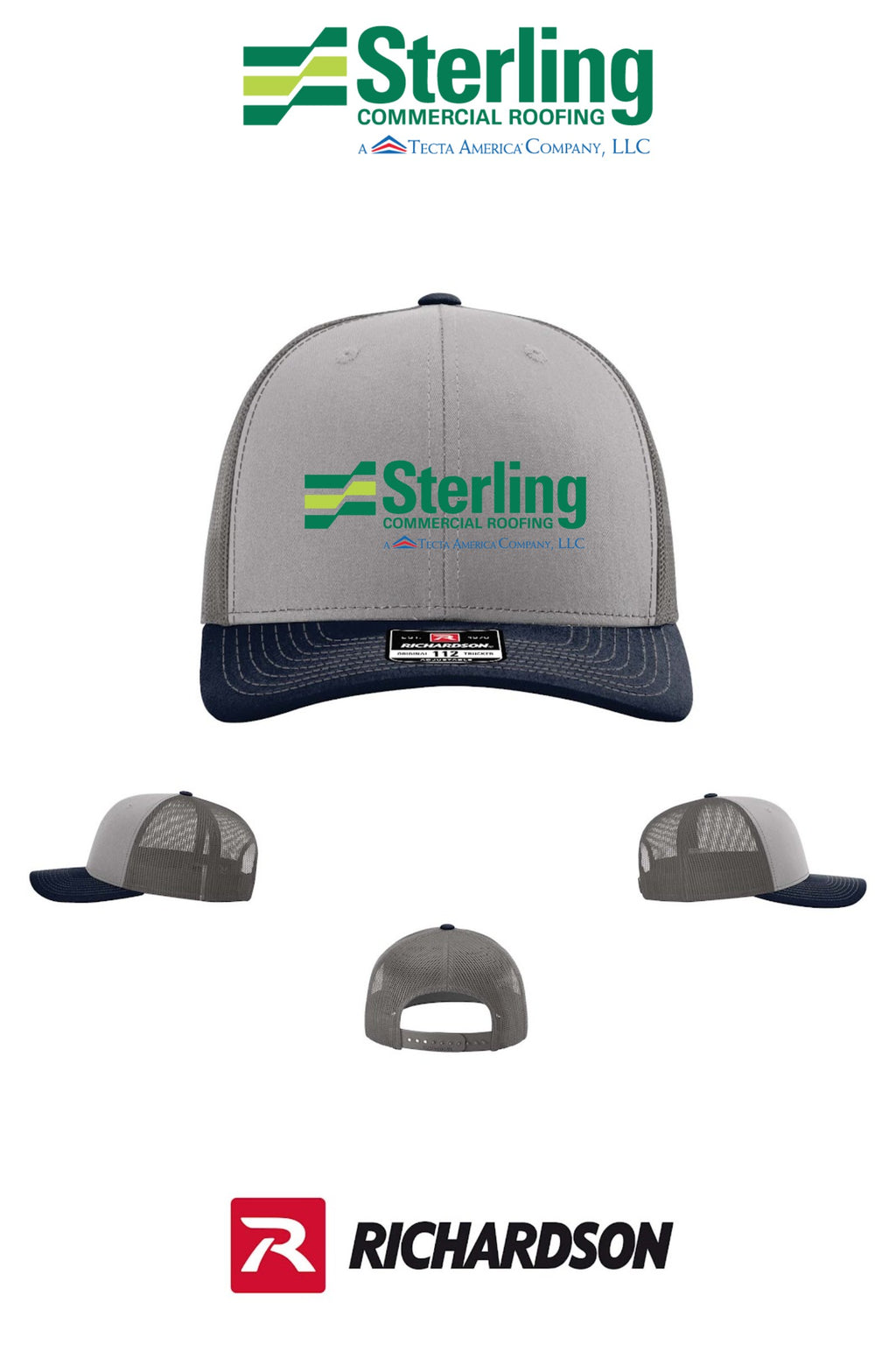 Richardson 112 Trucker Cap - Sterling, A Tecta American Company LLC