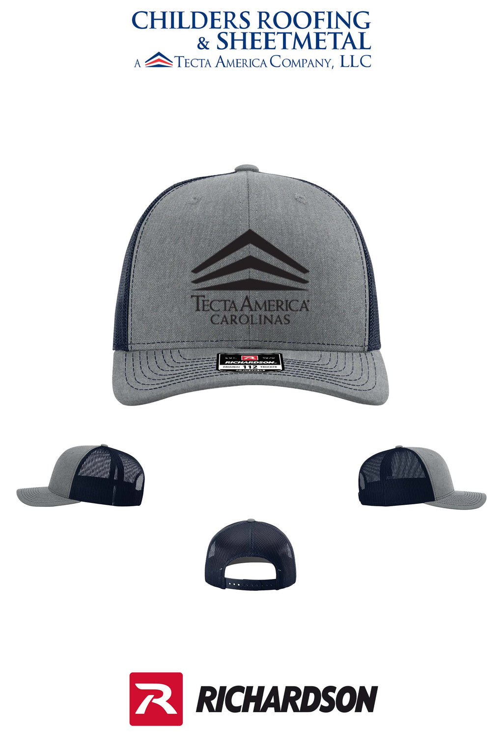 Richardson 112 Trucker Cap - Tecta America Carolinas LLC