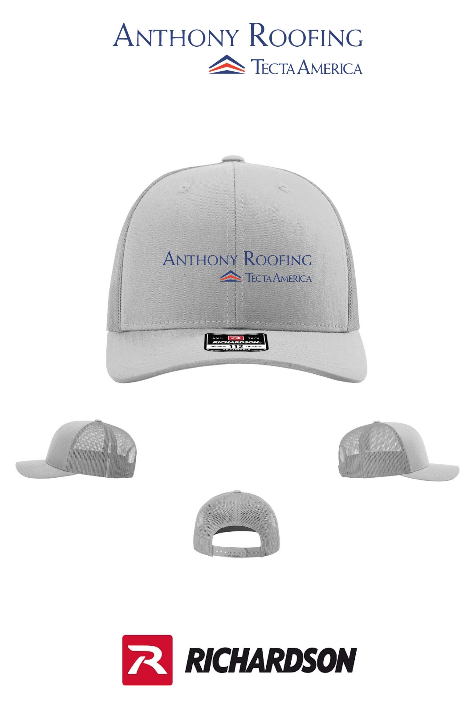Richardson 112 Trucker Cap - Anthony Roofing