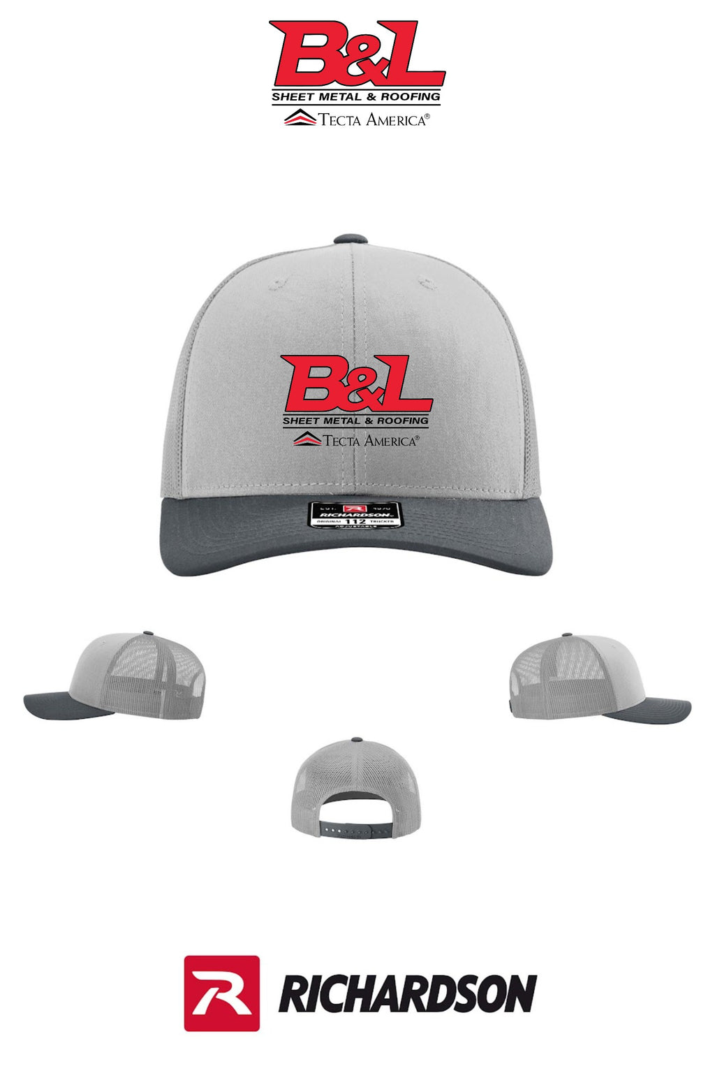 Richardson 112 Trucker Cap - B&L Sheet Metal & Roofing