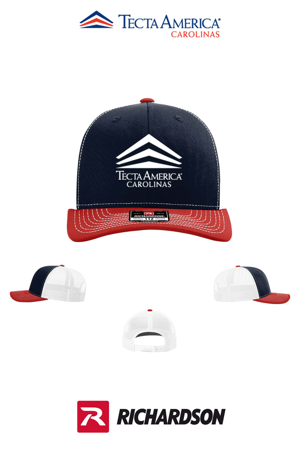 Richardson 112 Trucker Cap - Tecta America Carolinas LLC