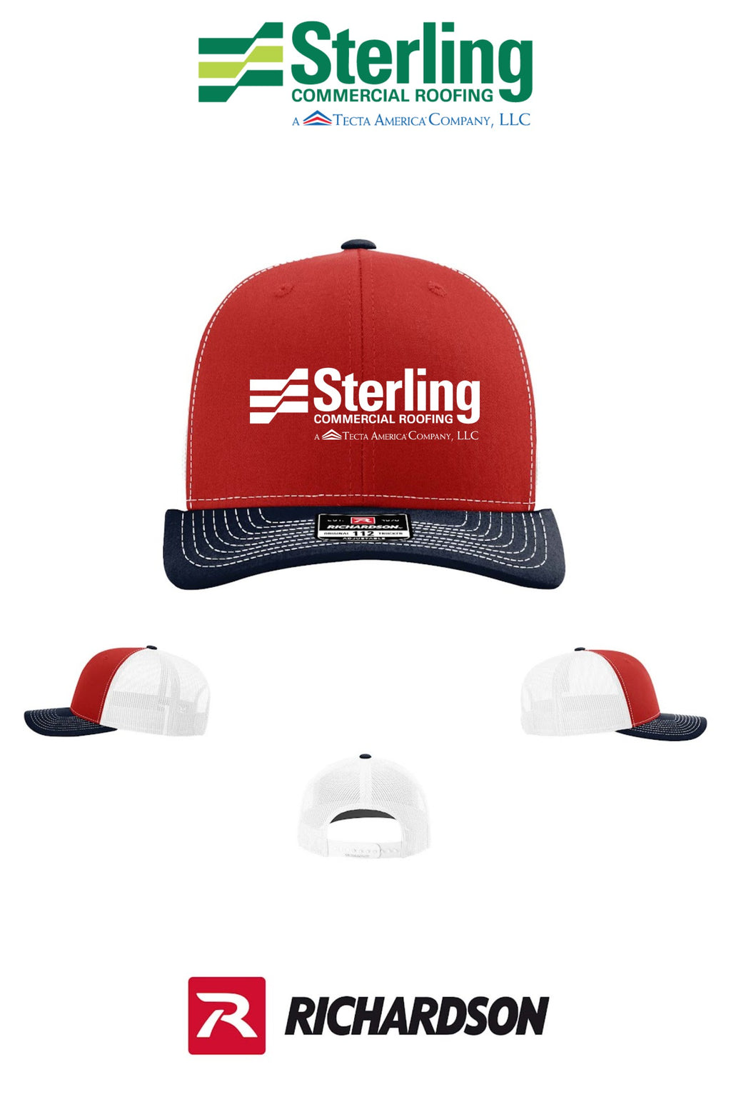 Richardson 112 Trucker Cap - Sterling, A Tecta American Company LLC