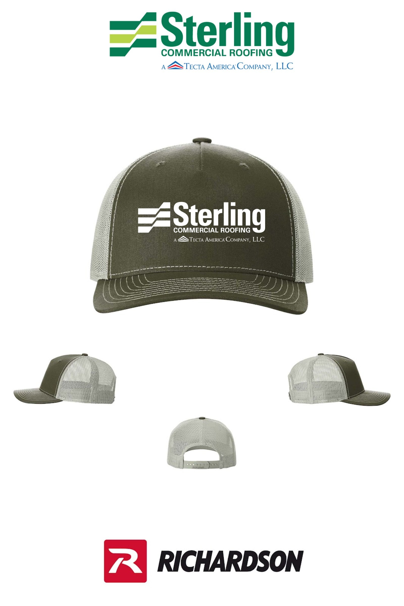 Richardson 112FP Five-Panel Trucker - Sterling, A Tecta American Company LLC