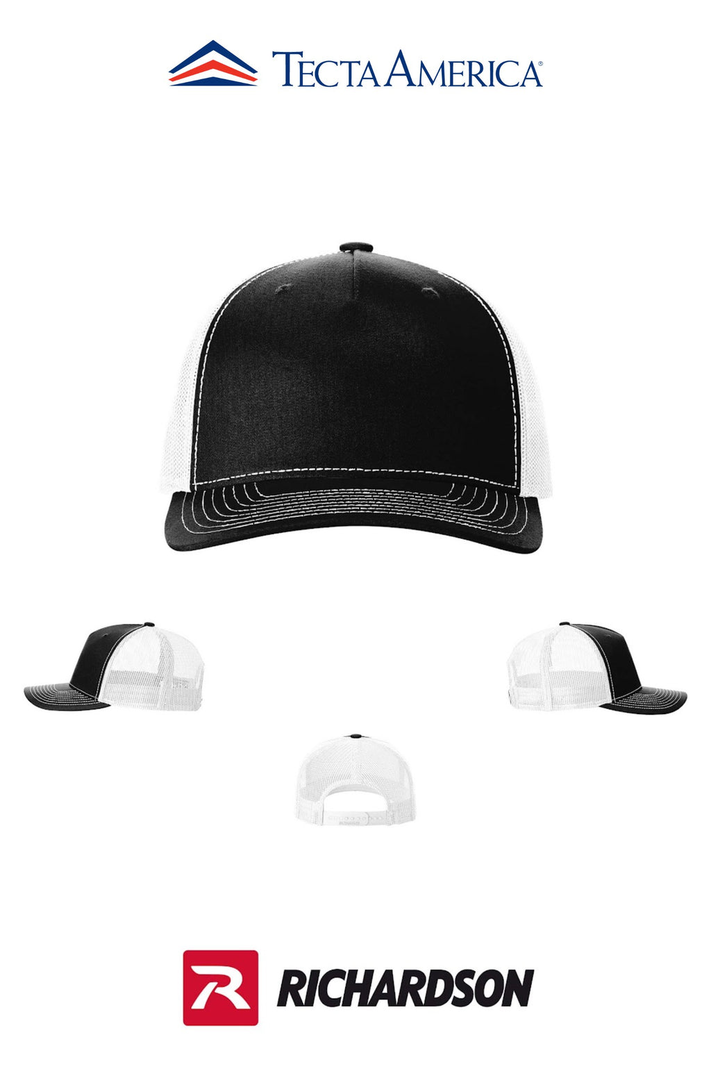 Richardson 112FP Five-Panel Trucker