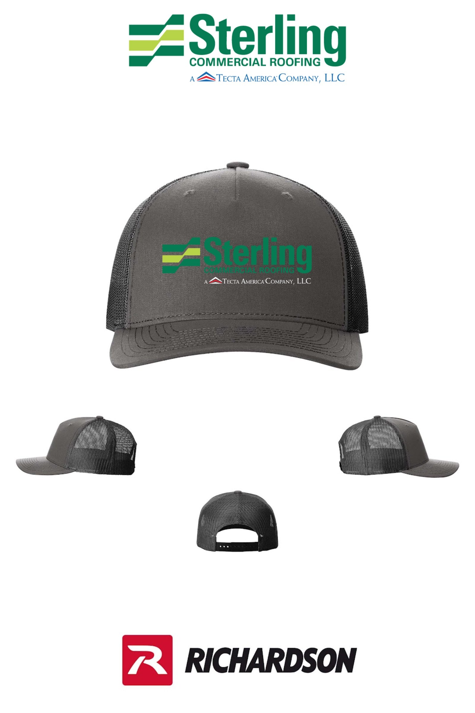 Richardson 112FP Five-Panel Trucker - Sterling, A Tecta American Company LLC