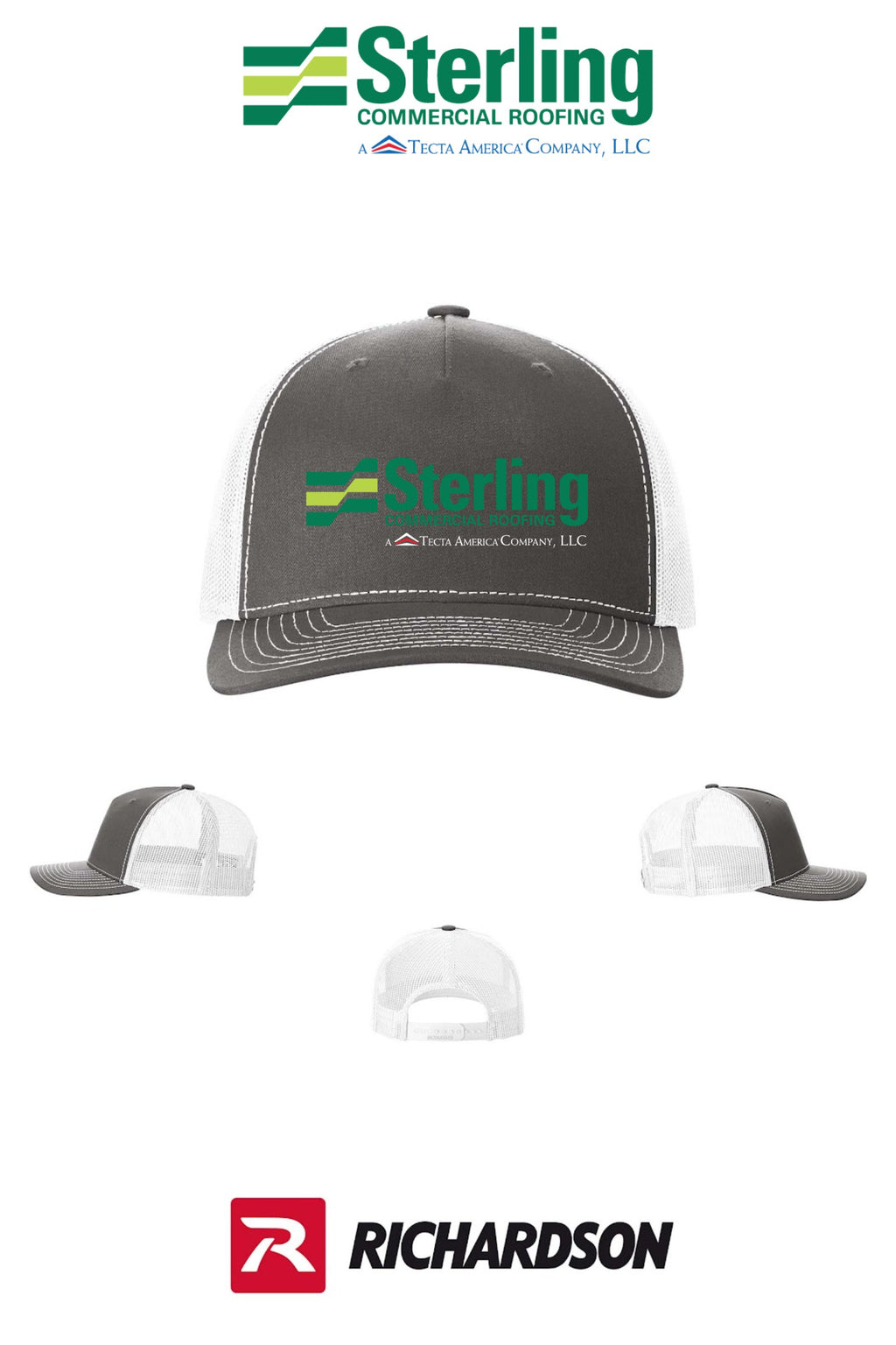 Richardson 112FP Five-Panel Trucker - Sterling, A Tecta American Company LLC
