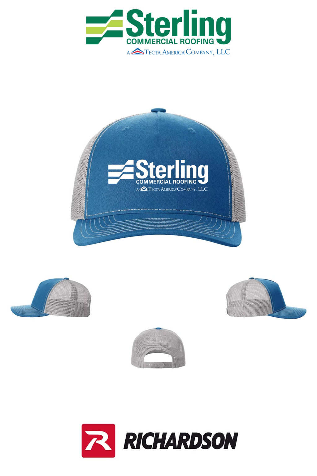 Richardson 112FP Five-Panel Trucker - Sterling, A Tecta American Company LLC