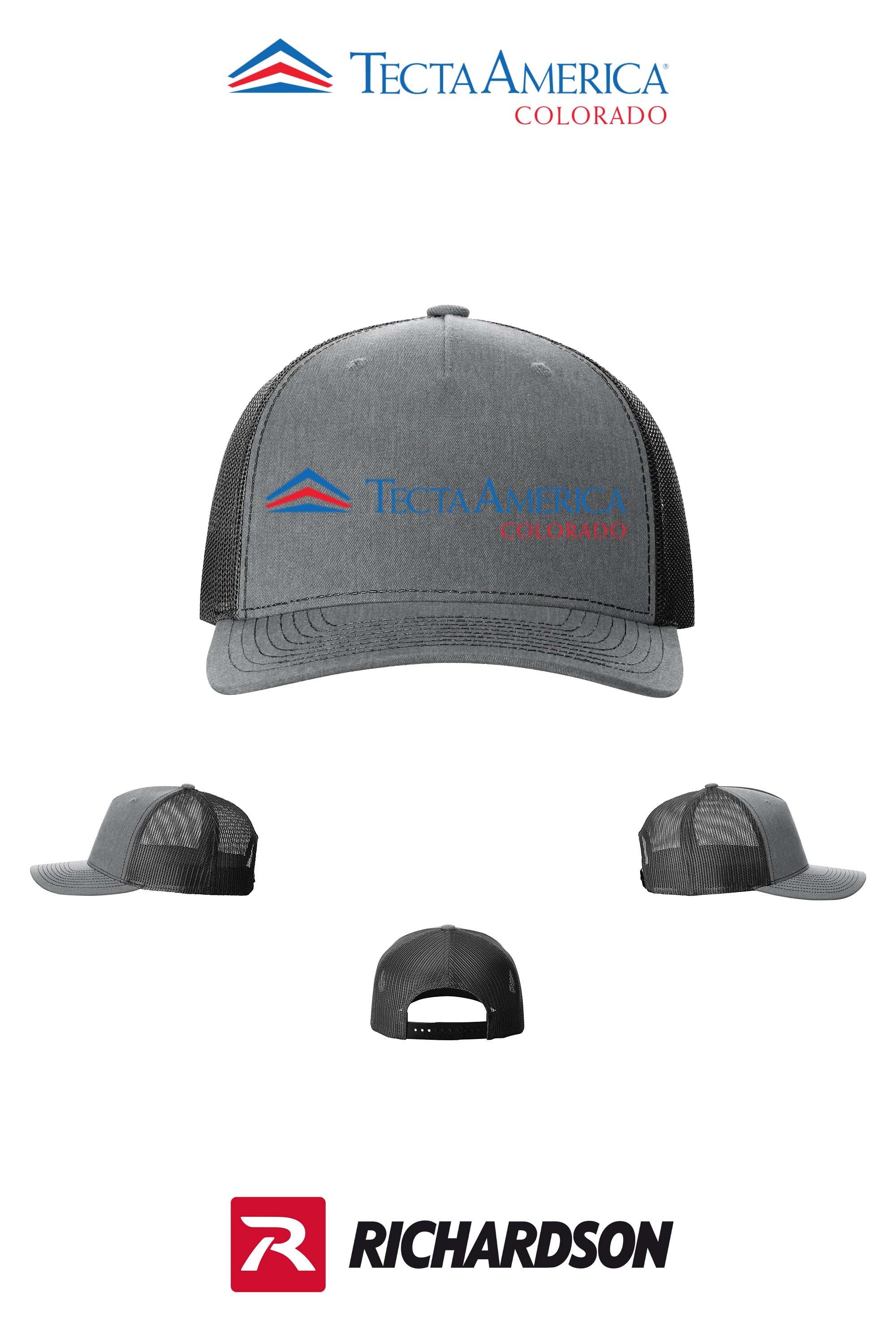 Richardson 112FP Five-Panel Trucker - Monument Roofing of Colorado