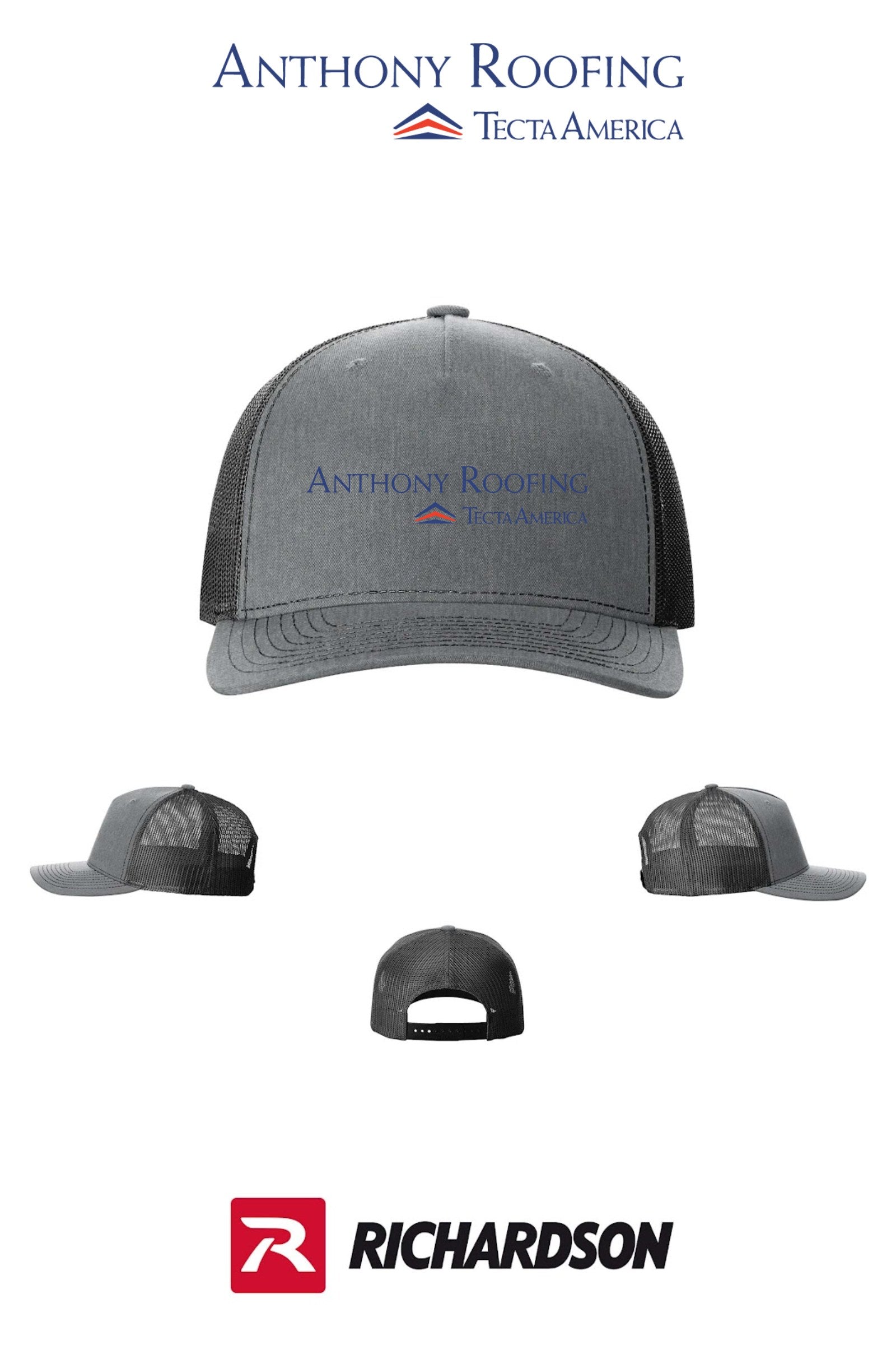 Richardson 112FP Five-Panel Trucker - Anthony Roofing