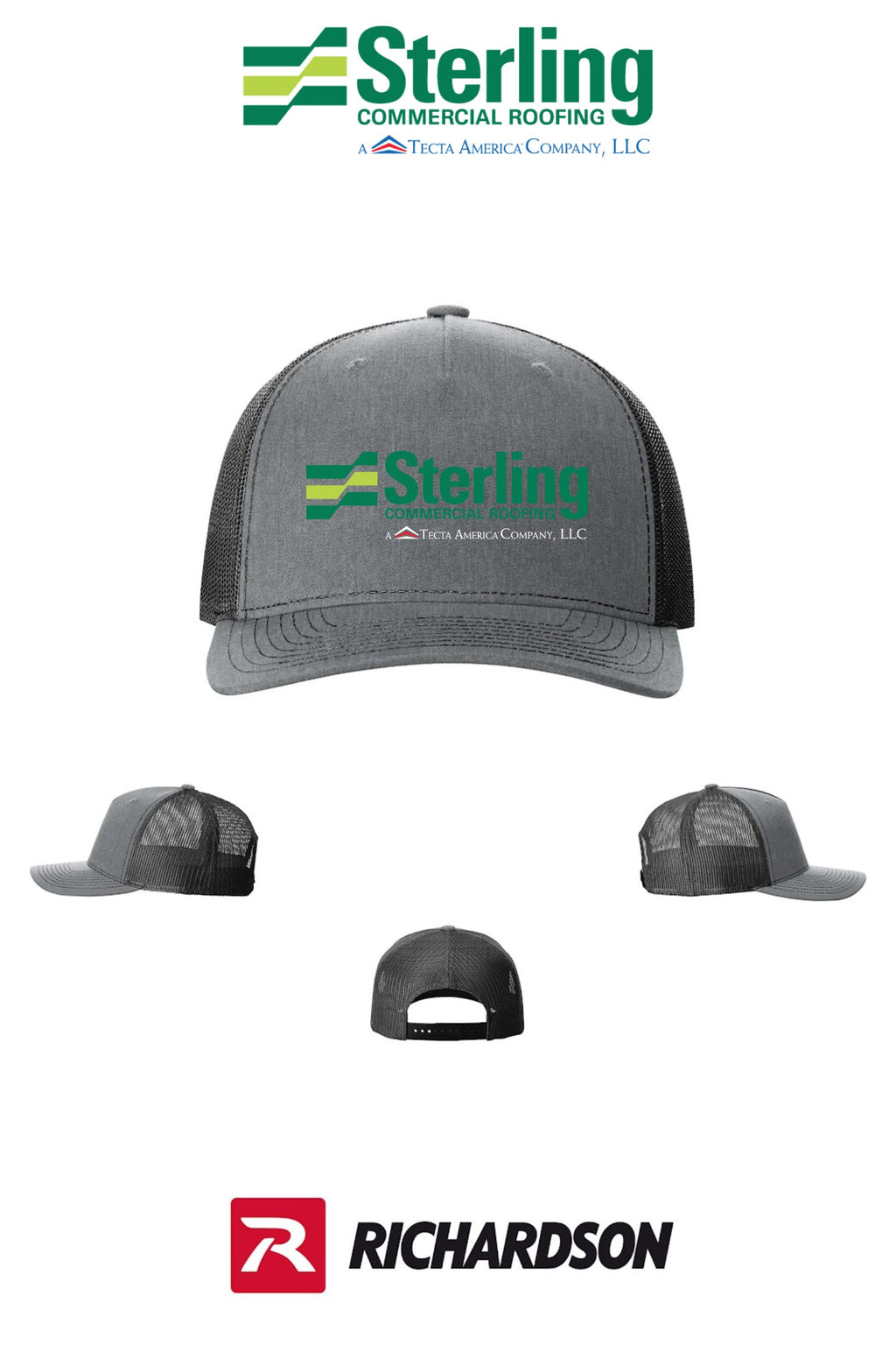 Richardson 112FP Five-Panel Trucker - Sterling, A Tecta American Company LLC