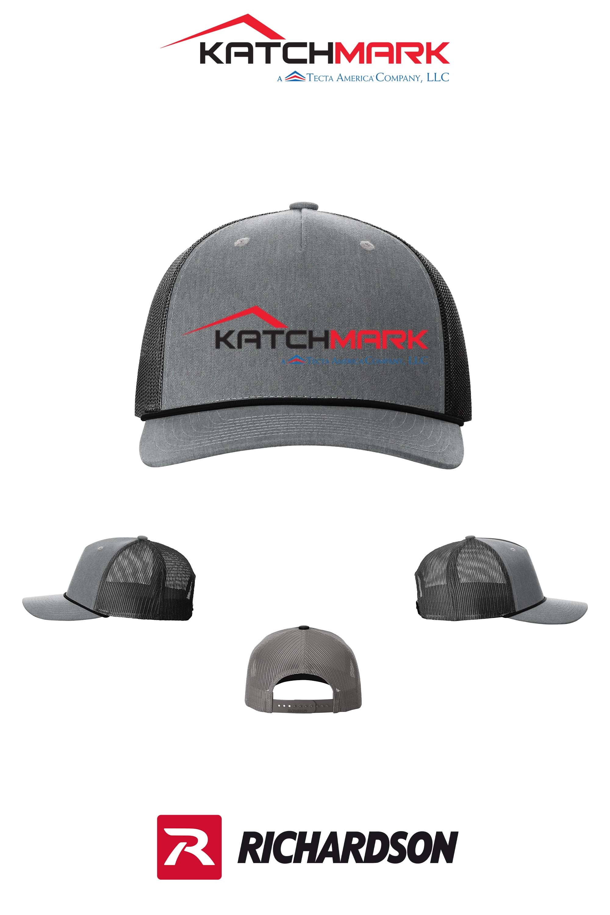 Richardson 112FPR Five-Panel with Rope - Katchmark, A Tecta American Company LLC