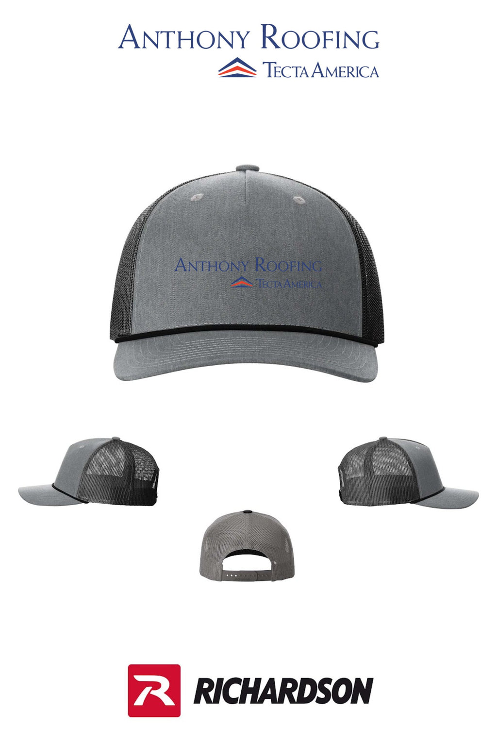 Richardson 112FPR Five-Panel with Rope - Anthony Roofing